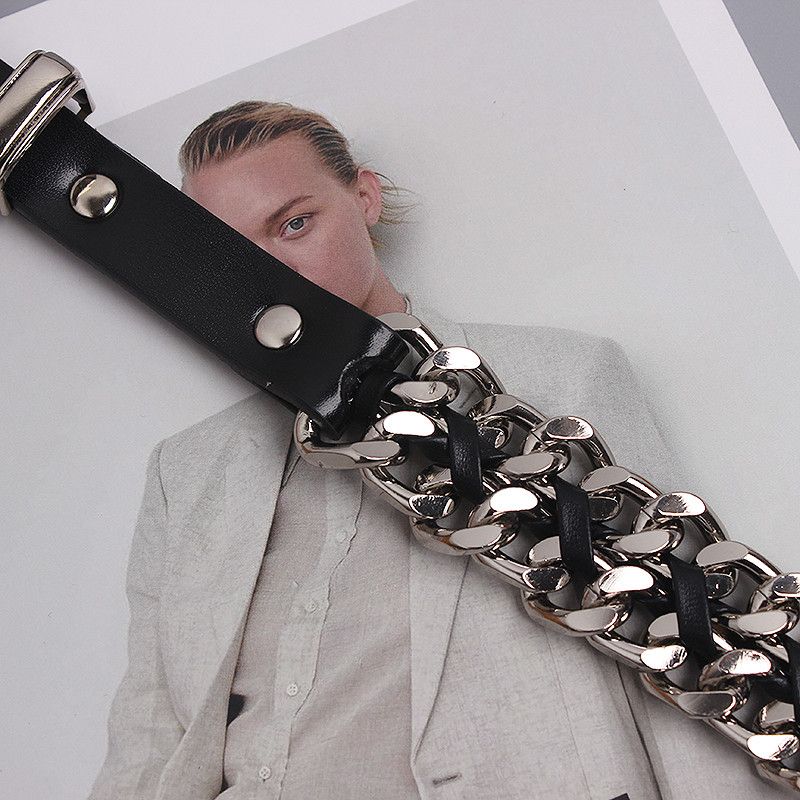 Vintage Twisted Metal Chain Belts Size ONE SIZE - 4 Thumbnail