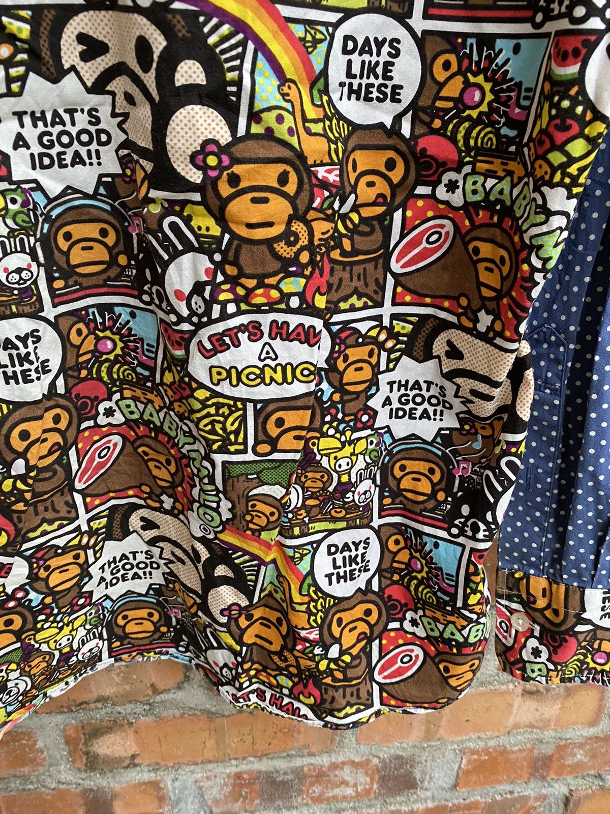 Bape 2008 Bape Baby Milo all logo Size US XL / EU 56 / 4 - 13 Thumbnail