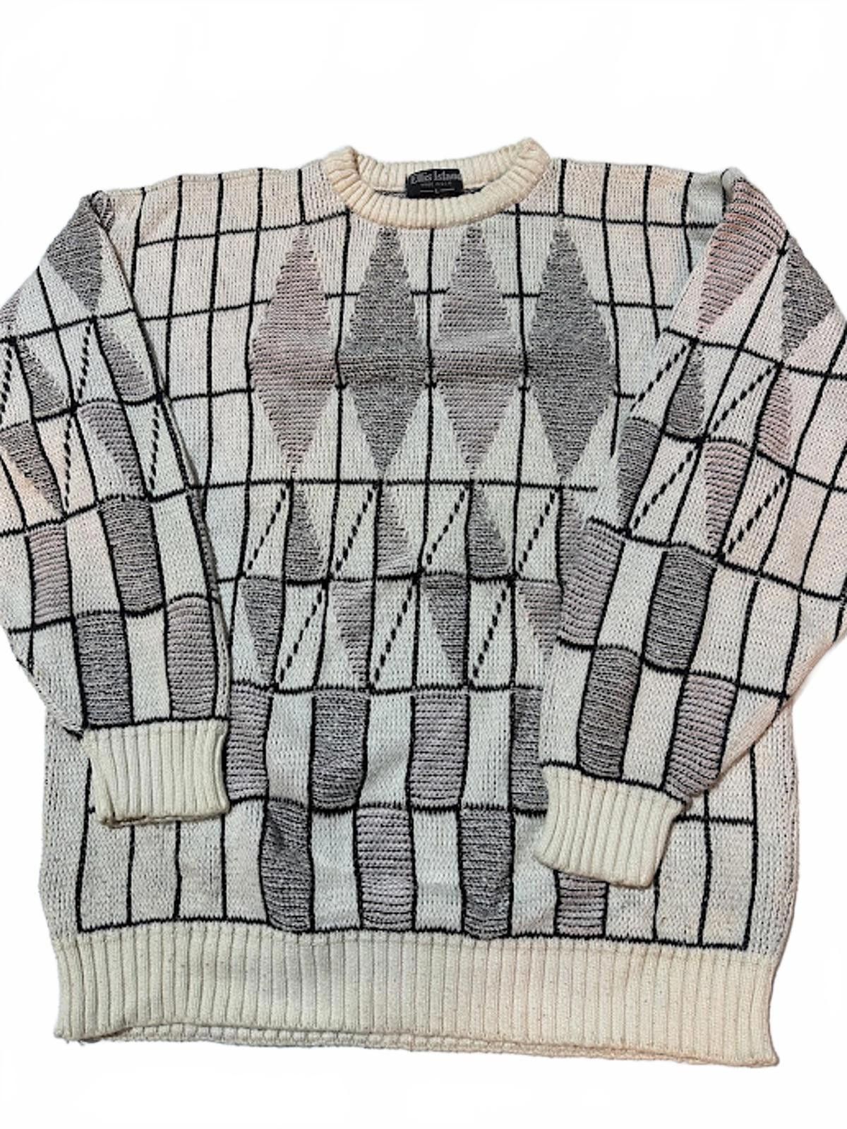 Other Ellis Island USA Geometric Knit Sweater M Size US M / EU 48-50 / 2 - 1 Thumbnail