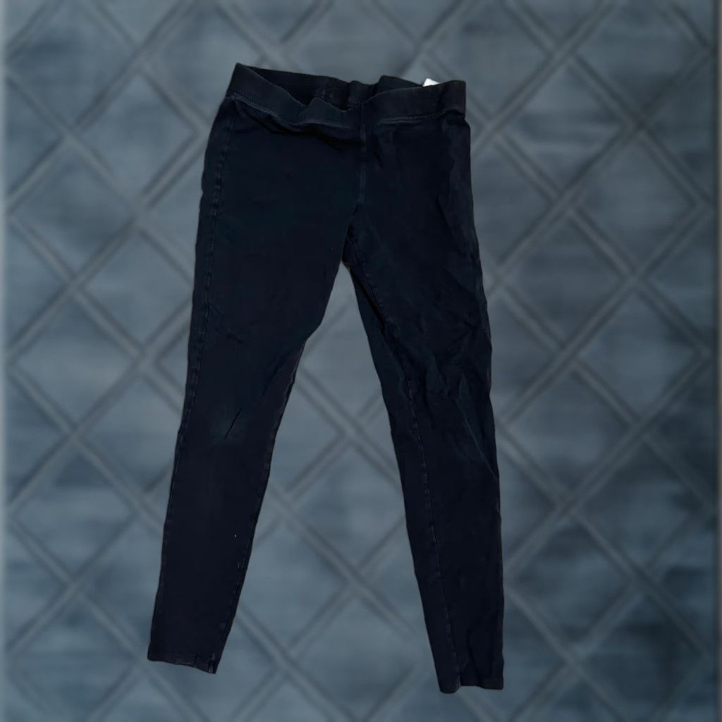 Express Express Leggings Woman Medium Mid Rise Black Ankle Stretch Activewear Express Size 32" / US 10 / IT 46 - 1 Thumbnail