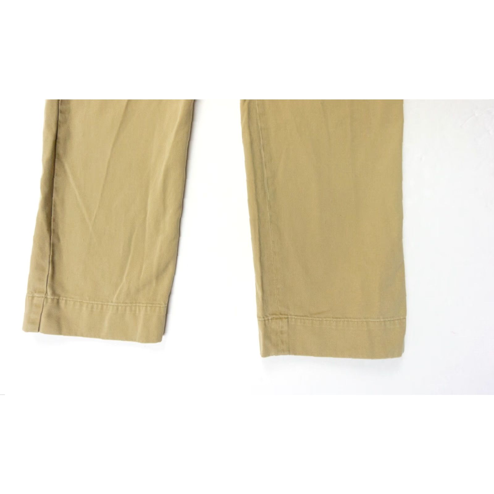 Ralph Lauren Vintage Ralph Lauren Rugby Pants Men 27 Khaki Straight Leg Casual Preppy Brown Cotton Size US 27 - 3 Thumbnail