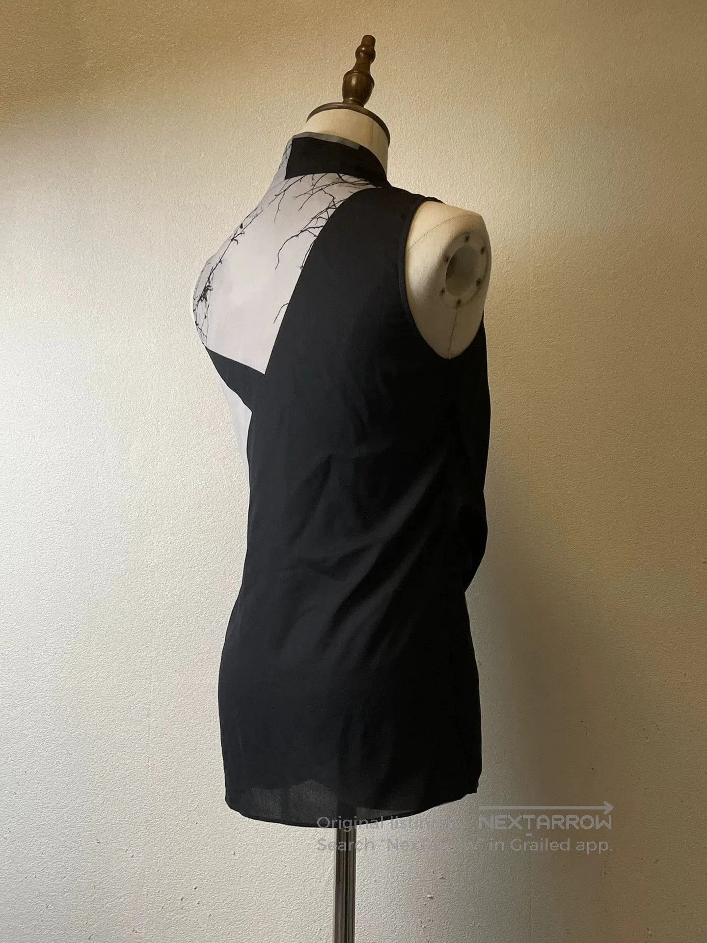 Helmut Lang Helmut Lang F/W12 Black and Gray Top. Size S / US 4 / IT 40 - 6 Thumbnail