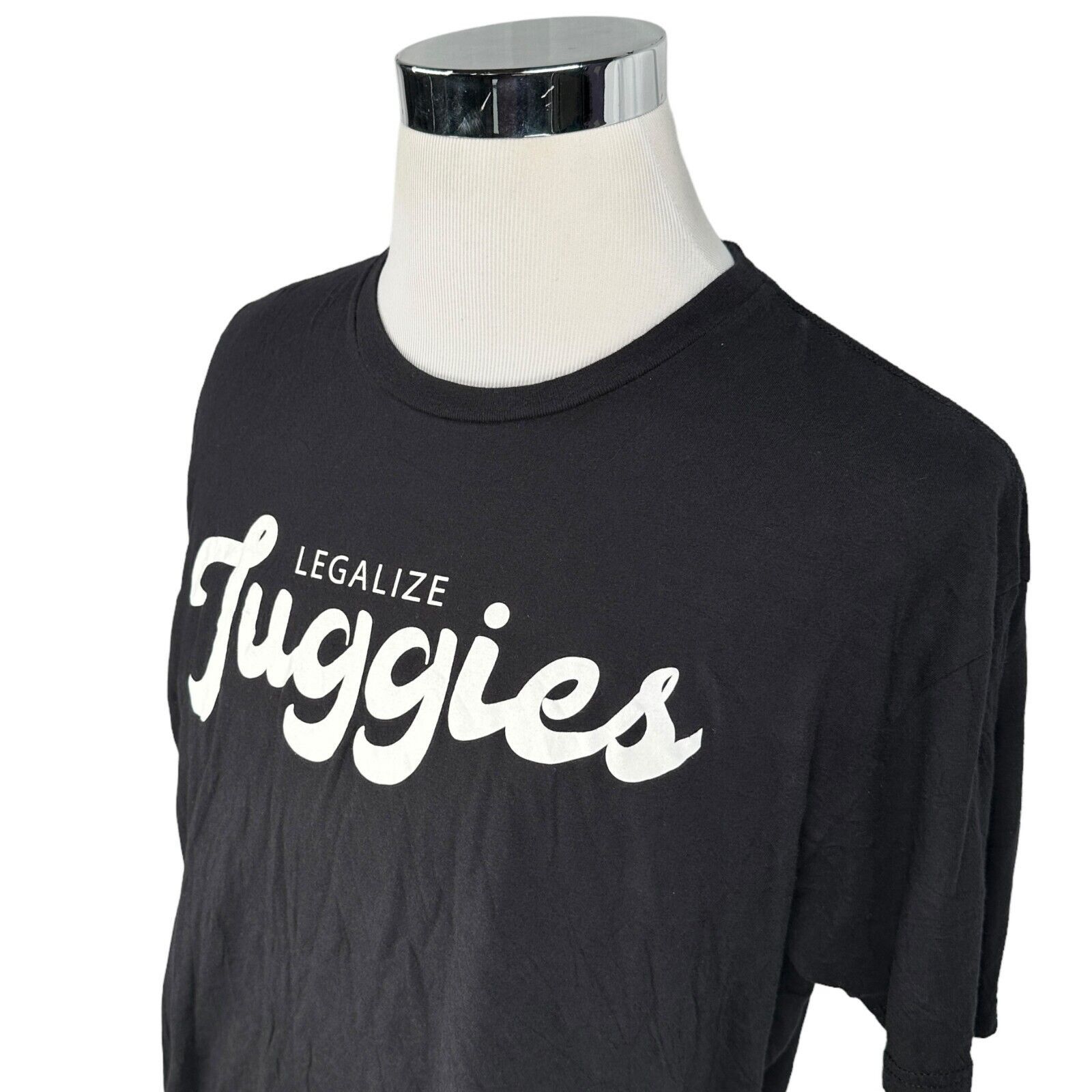 Full Send Nelk Boys Full Send Legalize Tuggies T-Shirt XL Black White Size US XL / EU 56 / 4 - 3 Thumbnail
