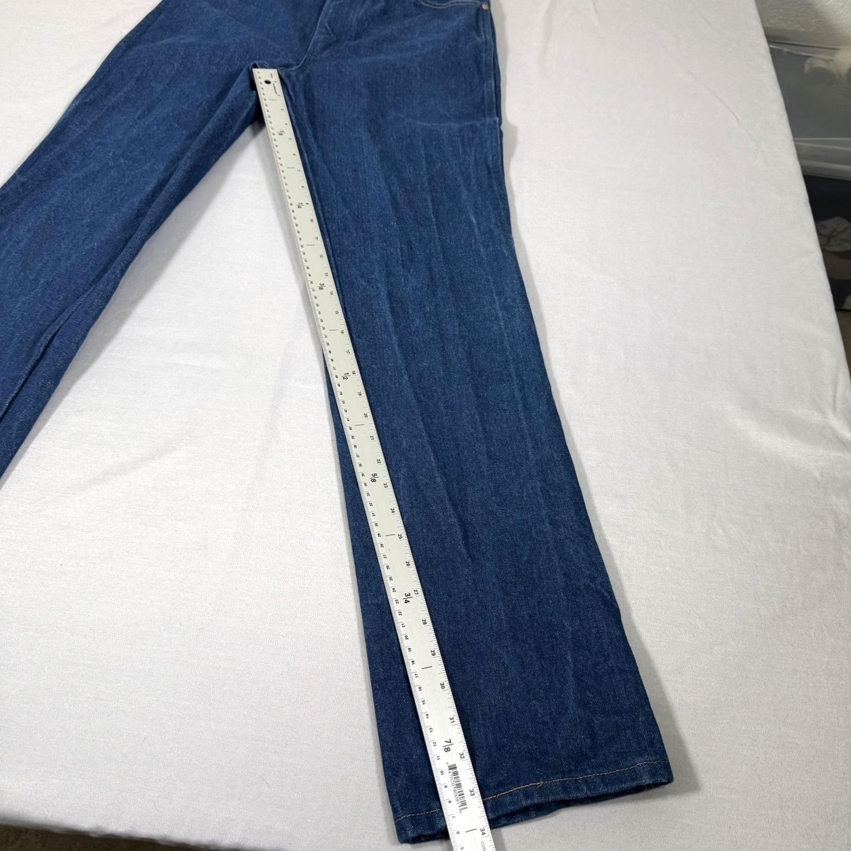 Wrangler Wrangler Jeans Slim 936DEN Cowboy Cut Denim 32x34 Blue Size US 32 / EU 48 - 3 Thumbnail