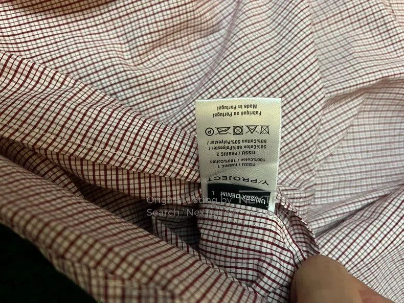 Y/Project Y/Project Size L Pink checkered special-shaped steel wire s Size US L / EU 52-54 / 3 - 4 Thumbnail