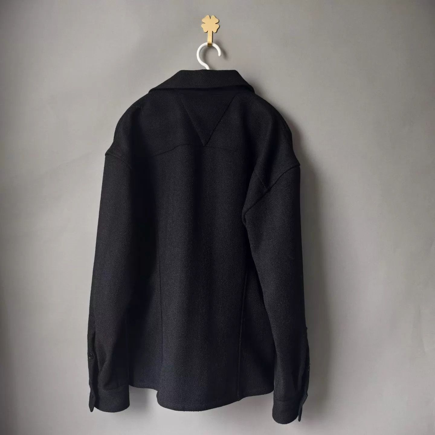 Bottega Veneta BOTTEGA VENETA triangle logo wool jacket 46 Size US S / EU 44-46 / 1 - 2 Thumbnail