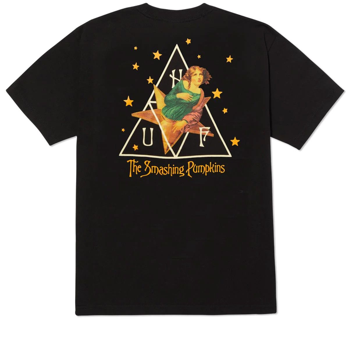 Huf Huf x Smashing Pumpkins Infinite Star Girl T-Shirt Black | Grailed