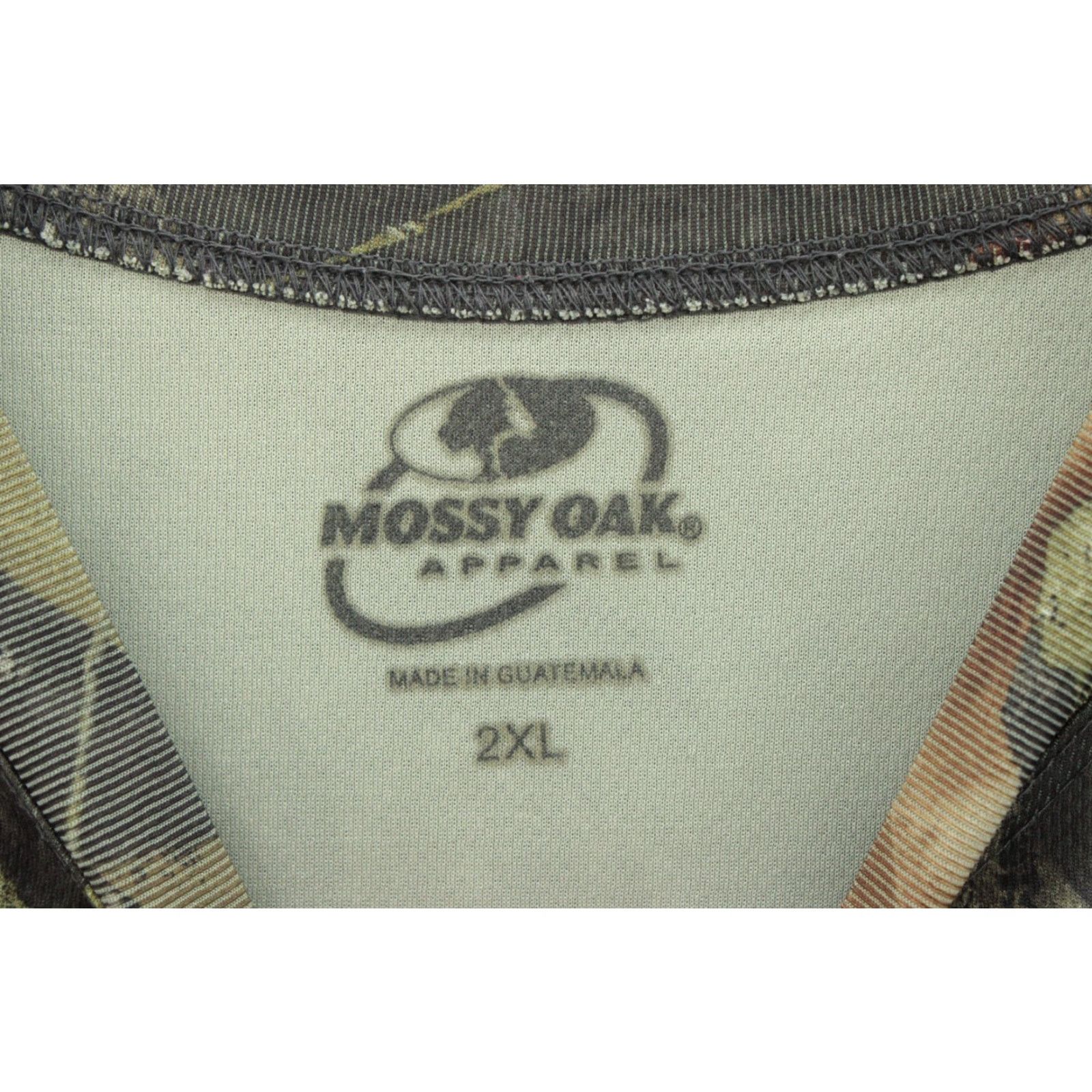 Vintage VINTAGE not applicable; Mossy Oak Break Up Camo Shirt Mens 2XL Woodland Green Longsleeve Pullover V Neck Size US XXL / EU 58 / 5 - 4 Thumbnail