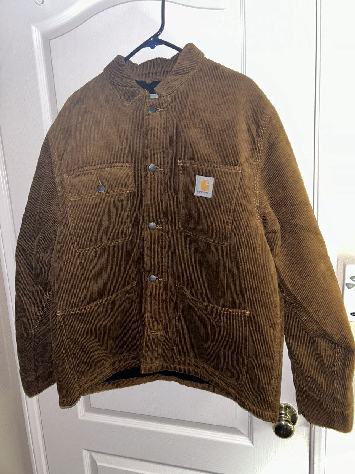 Carhartt Wip Carhartt WIP - Corduroy Michigan Coat Size US L / EU 52-54 / 3 - 1 Thumbnail