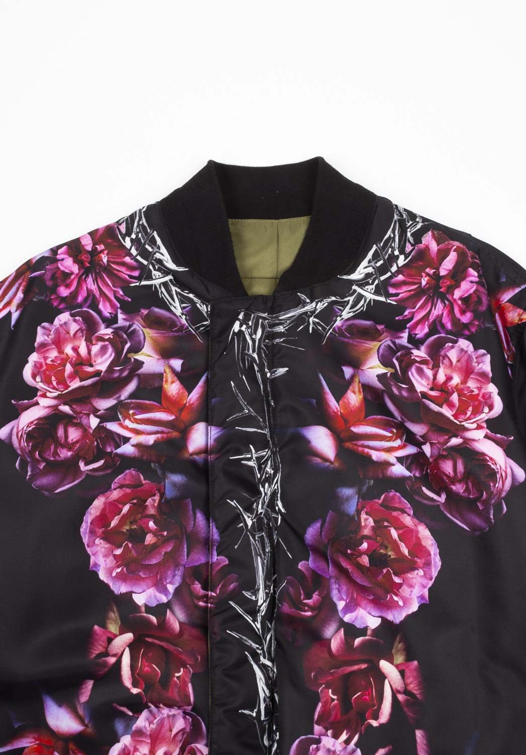 Givenchy Givenchy Men Jacket bomber Reversible Floral Size ITA48/M Size US M / EU 48-50 / 2 - 2 Thumbnail