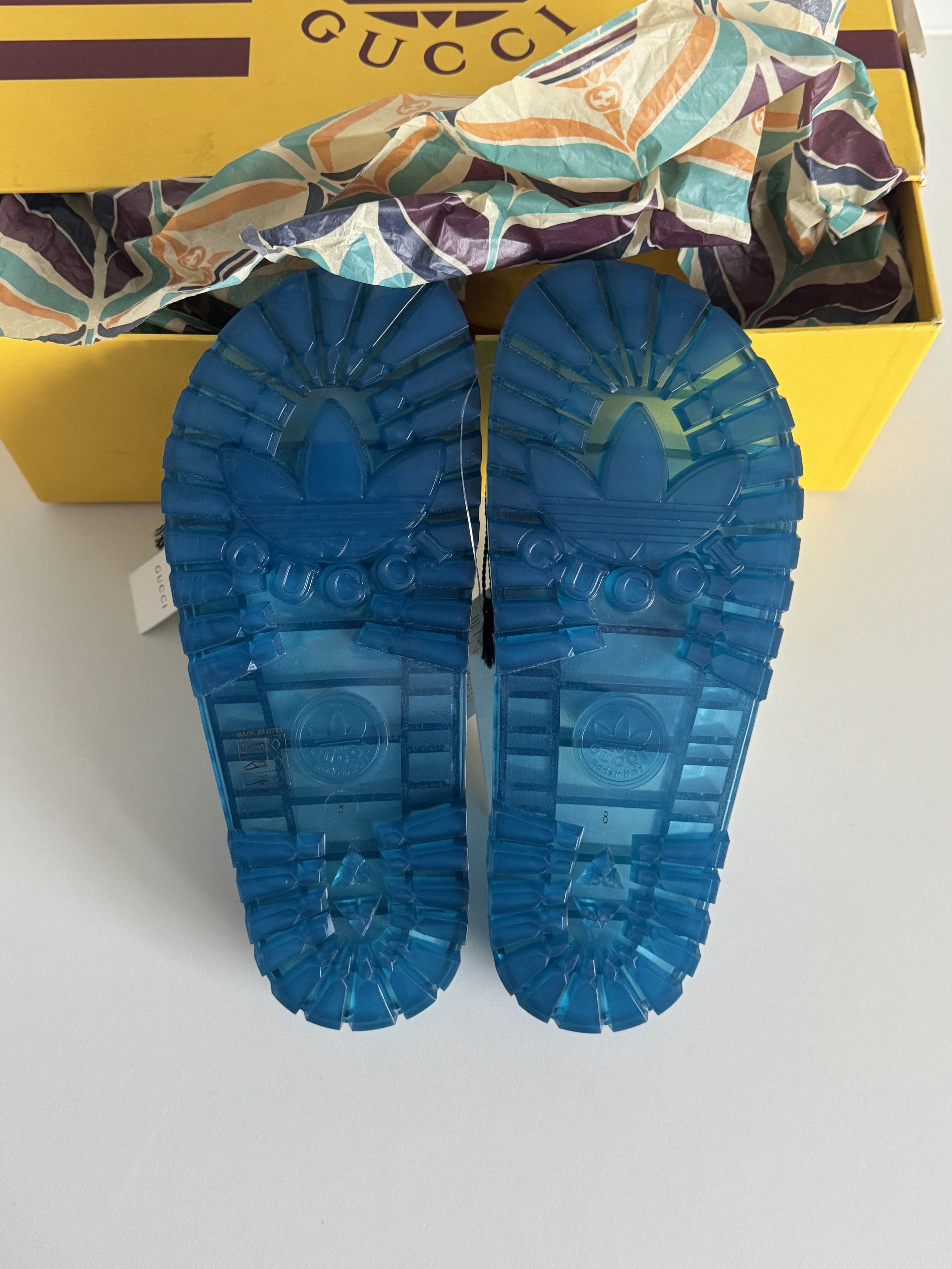Adidas × Gucci Adidas X Gucci slide | Brand new | size 9 Size US 9 / EU 42 - 5 Thumbnail