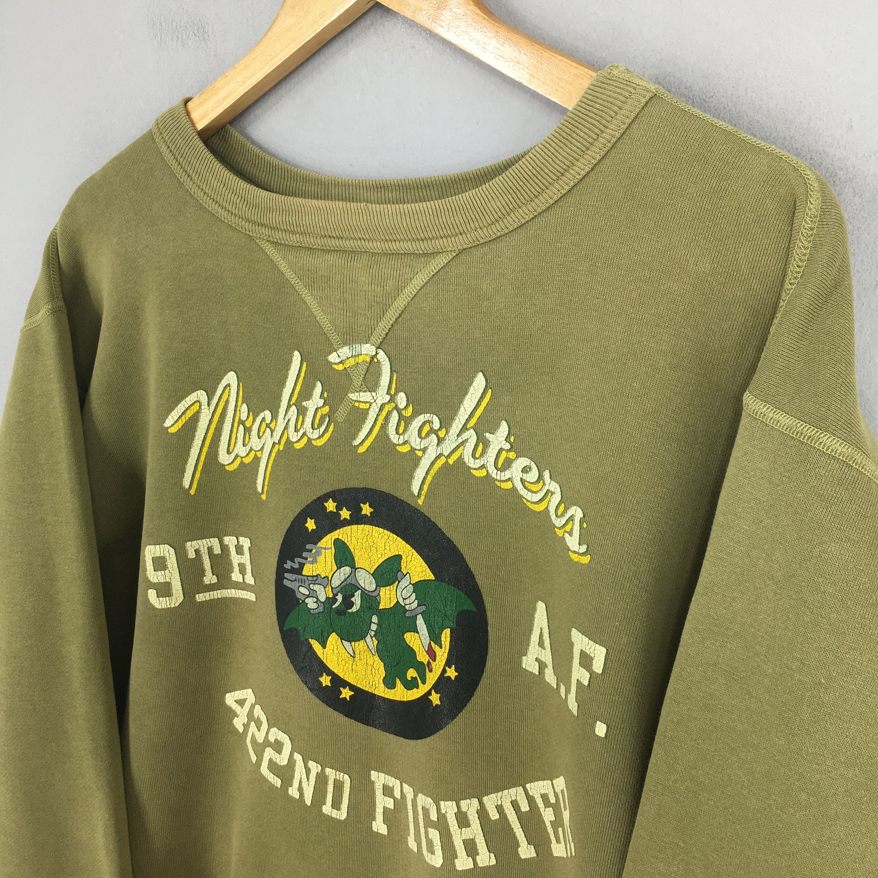 Buzz Rickson's × Japanese Brand Vintage 90's Buzz Rickson Japan Sweatshirt Medium Size US M / EU 48-50 / 2 - 3 Thumbnail