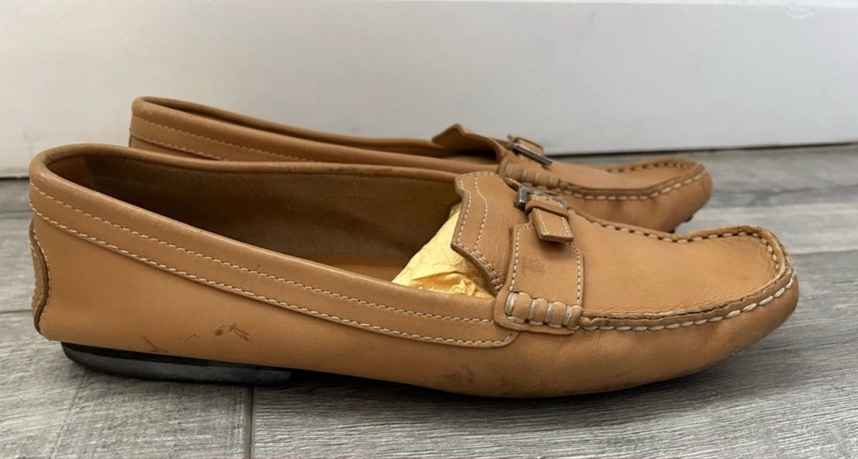 Tod's Authentic TOD’s Slipped-On Leather Loafers Size US 9 / IT 39 - 12 Thumbnail
