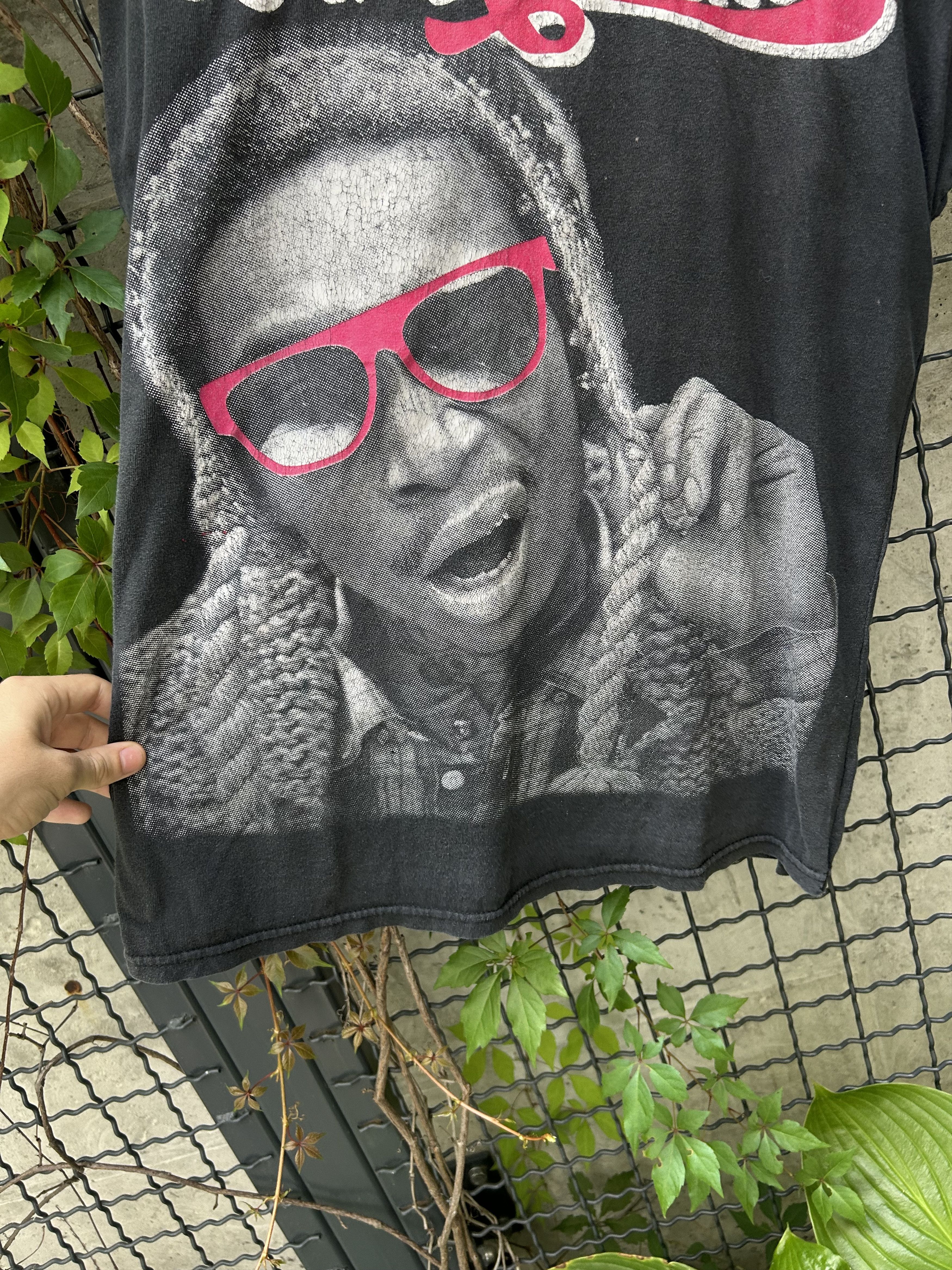 Rap Tees Vintage 2000s Wiz Khalifa Rap T-shirt Size US XL / EU 56 / 4 - 5 Thumbnail