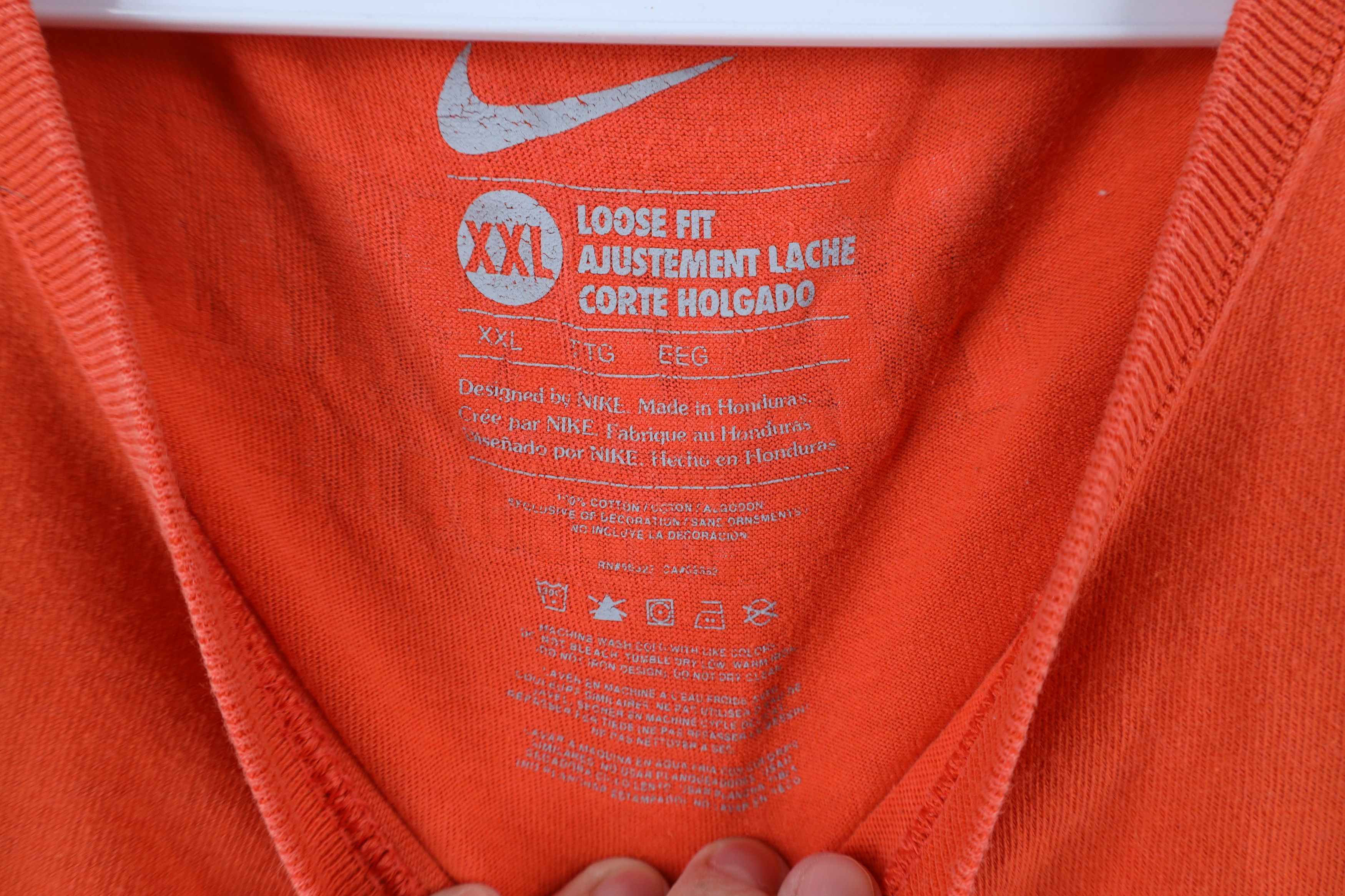 Nike × Vintage Vintage Nike Swoosh University of Florida Football T-Shirt Size US XXL / EU 58 / 5 - 8 Thumbnail