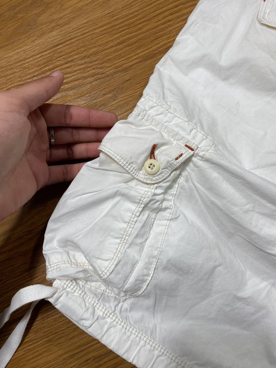 Japanese Brand × Polo Ralph Lauren Gothicana Y2K Bondage Gothic Multipocket Cargo Shorts Size US 30 / EU 46 - 7 Thumbnail