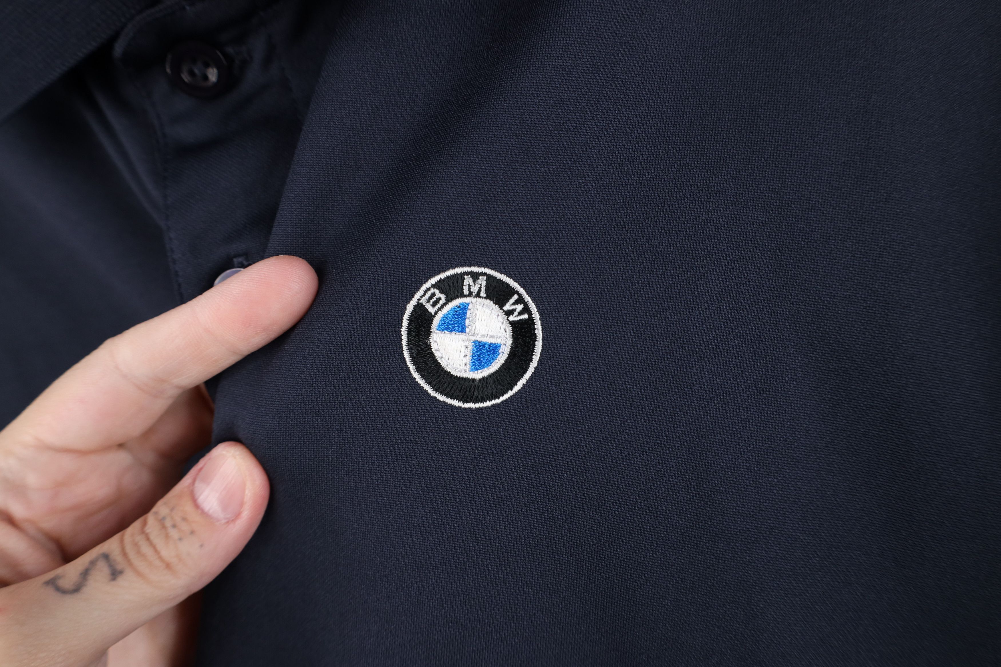 Vintage Vintage Y2K BMW Racing Classic Logo Golf Polo Shirt Blue Size US M / EU 48-50 / 2 - 4 Thumbnail