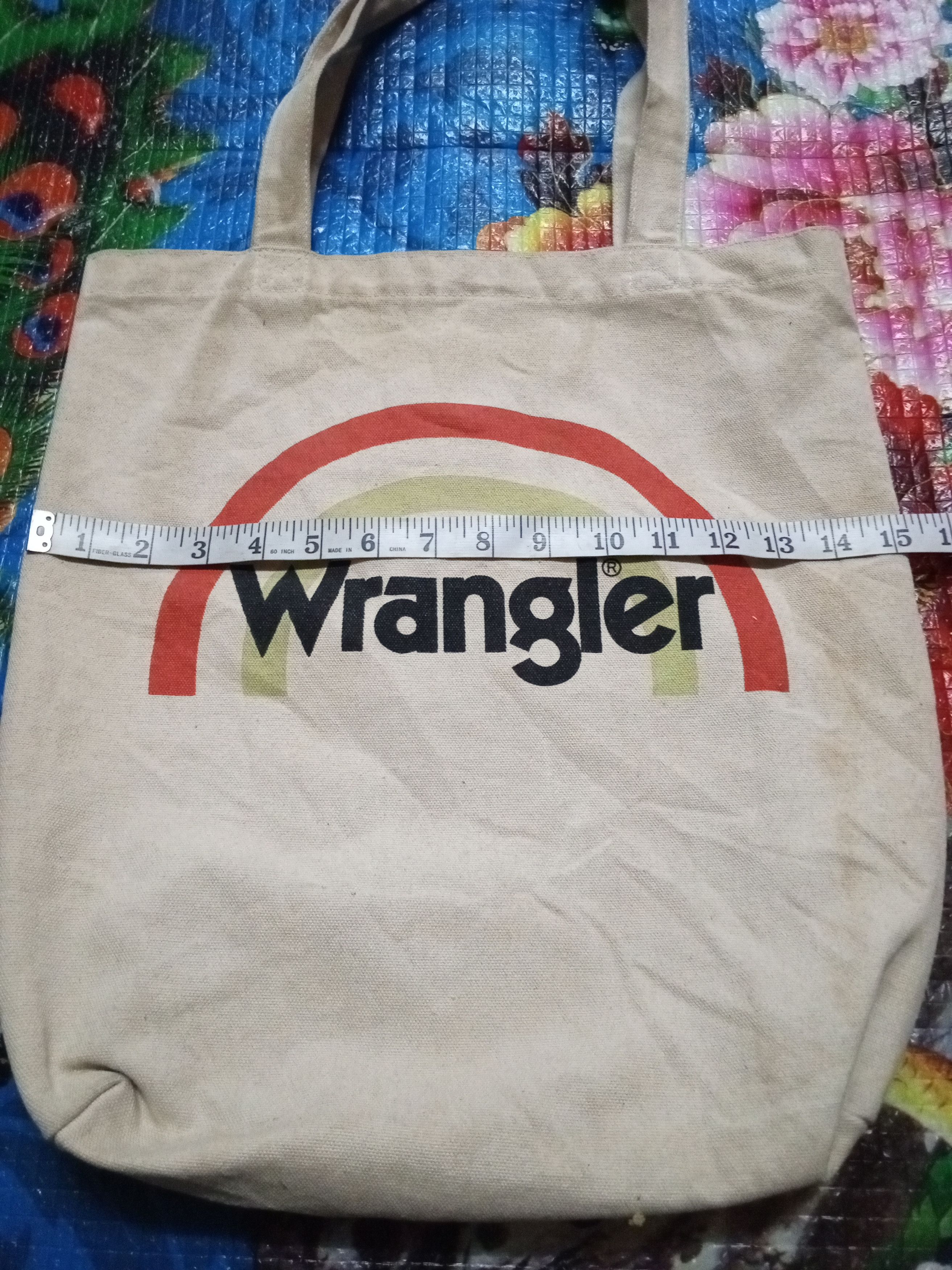 Vintage × Wrangler Wrangler canvas tote bag Size ONE SIZE - 4 Thumbnail