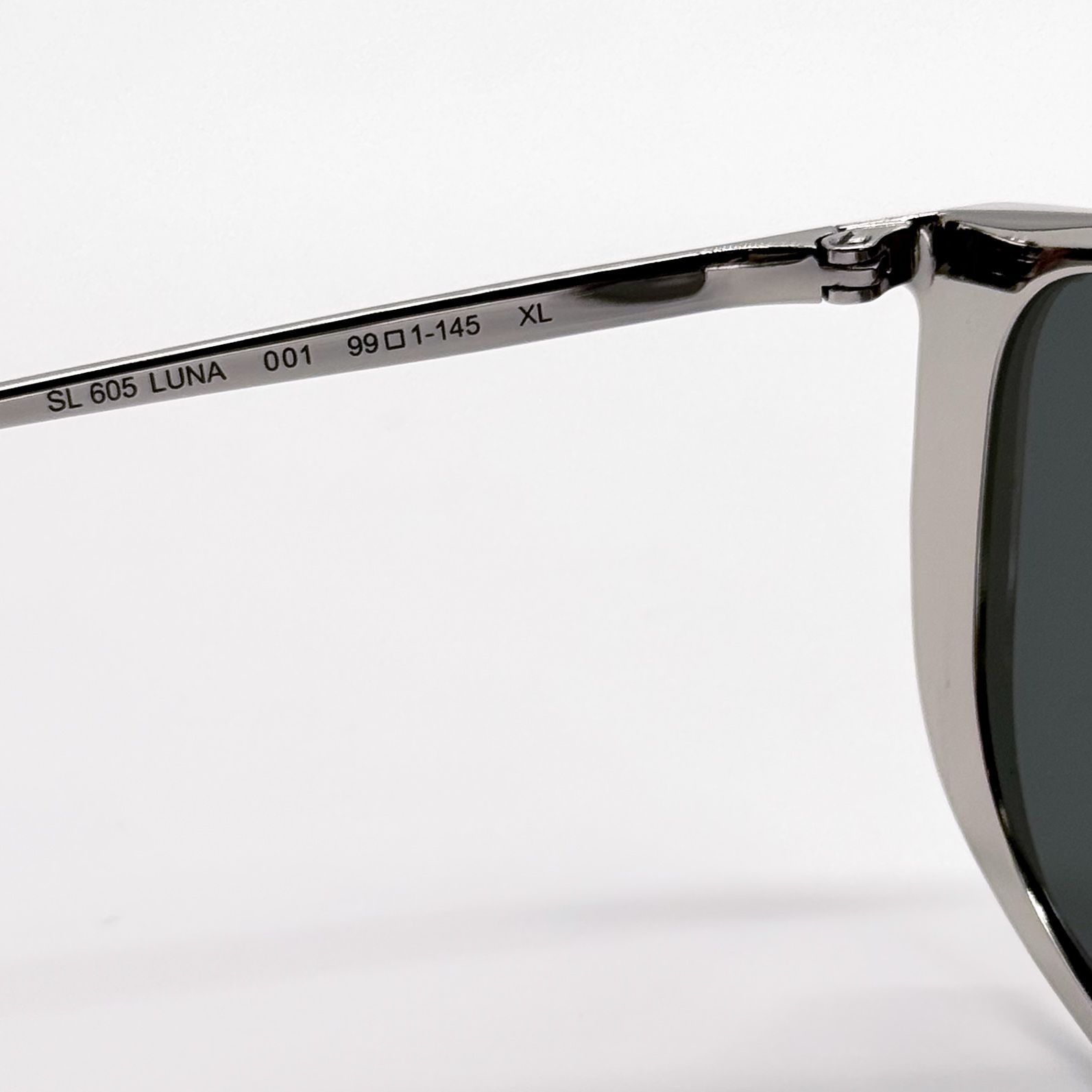Saint Laurent Paris NEW SAINT LAURENT SL605 LUNA 001 SILVER SUNGLASSES SL 605 SH Size ONE SIZE - 8 Thumbnail