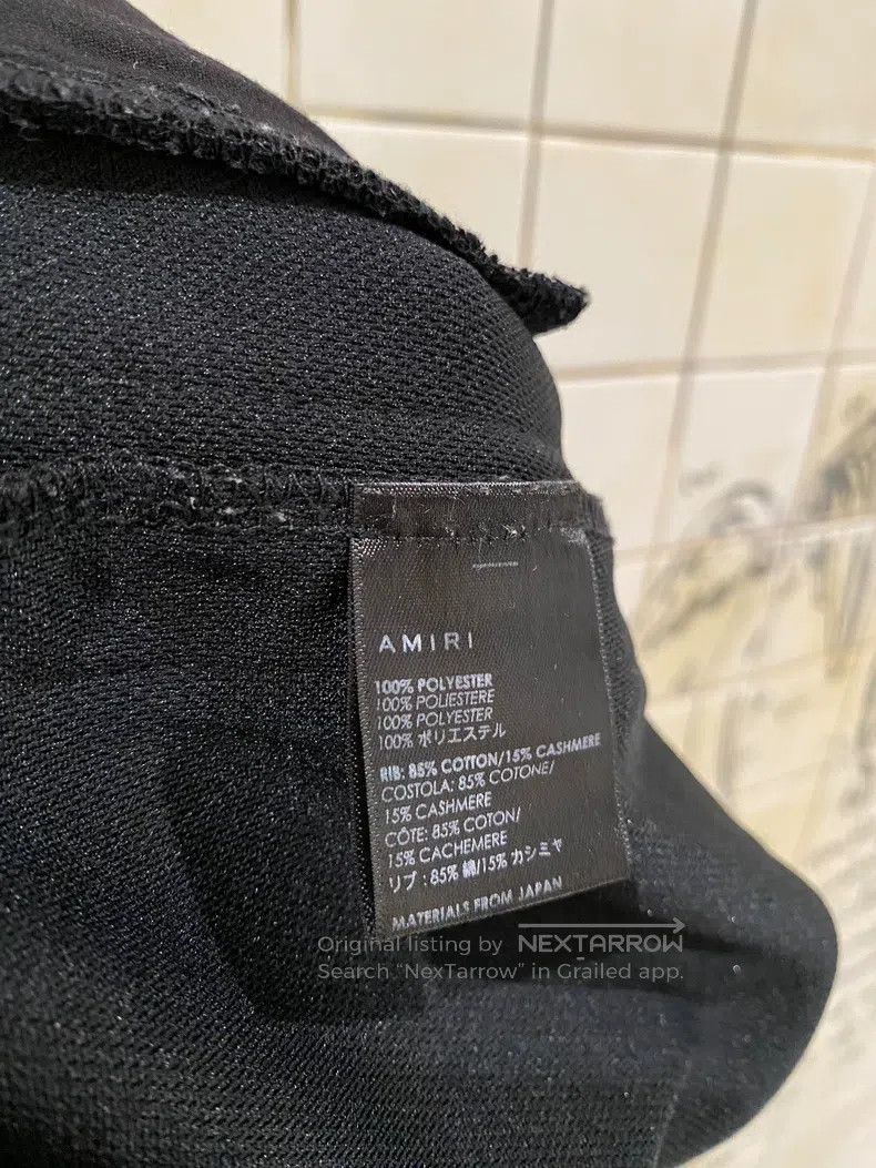 Amiri Amiri size M Crystal and sequin side-striped black sweatpa Size US 26 / EU 42 - 9 Thumbnail