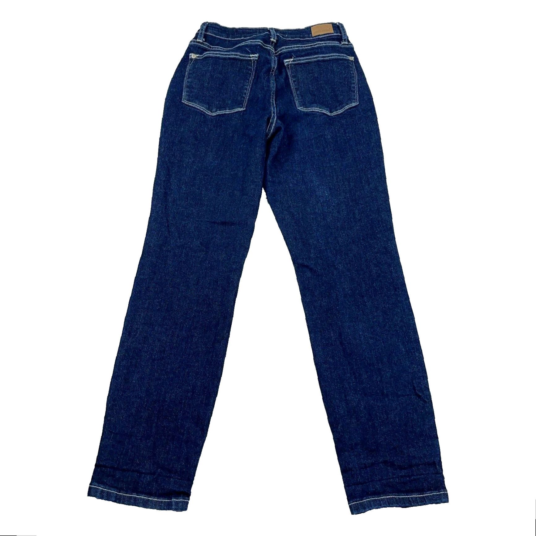 Vintage Judy Blue Jeans Women 1 25 Mom Jean Dark Wash Distressed Comfort Stretch 5-Pocket Denim Pants with Belt Loops Girls Womens Size 25" / US 0 / IT 36 - 2 Thumbnail