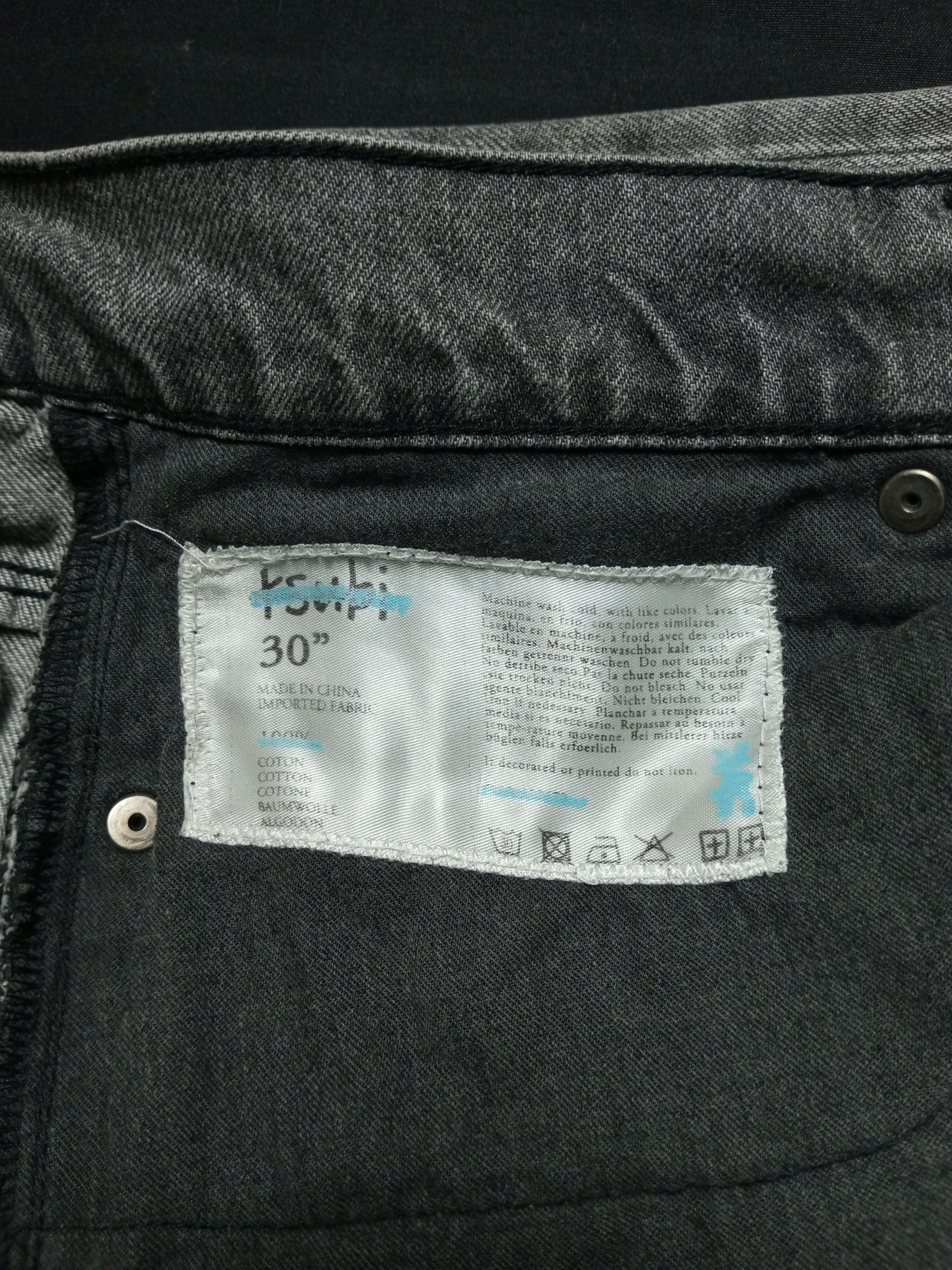 Ksubi Ksubi Grey Denim Distressed Jeans Size US 30 / EU 46 - 14 Thumbnail