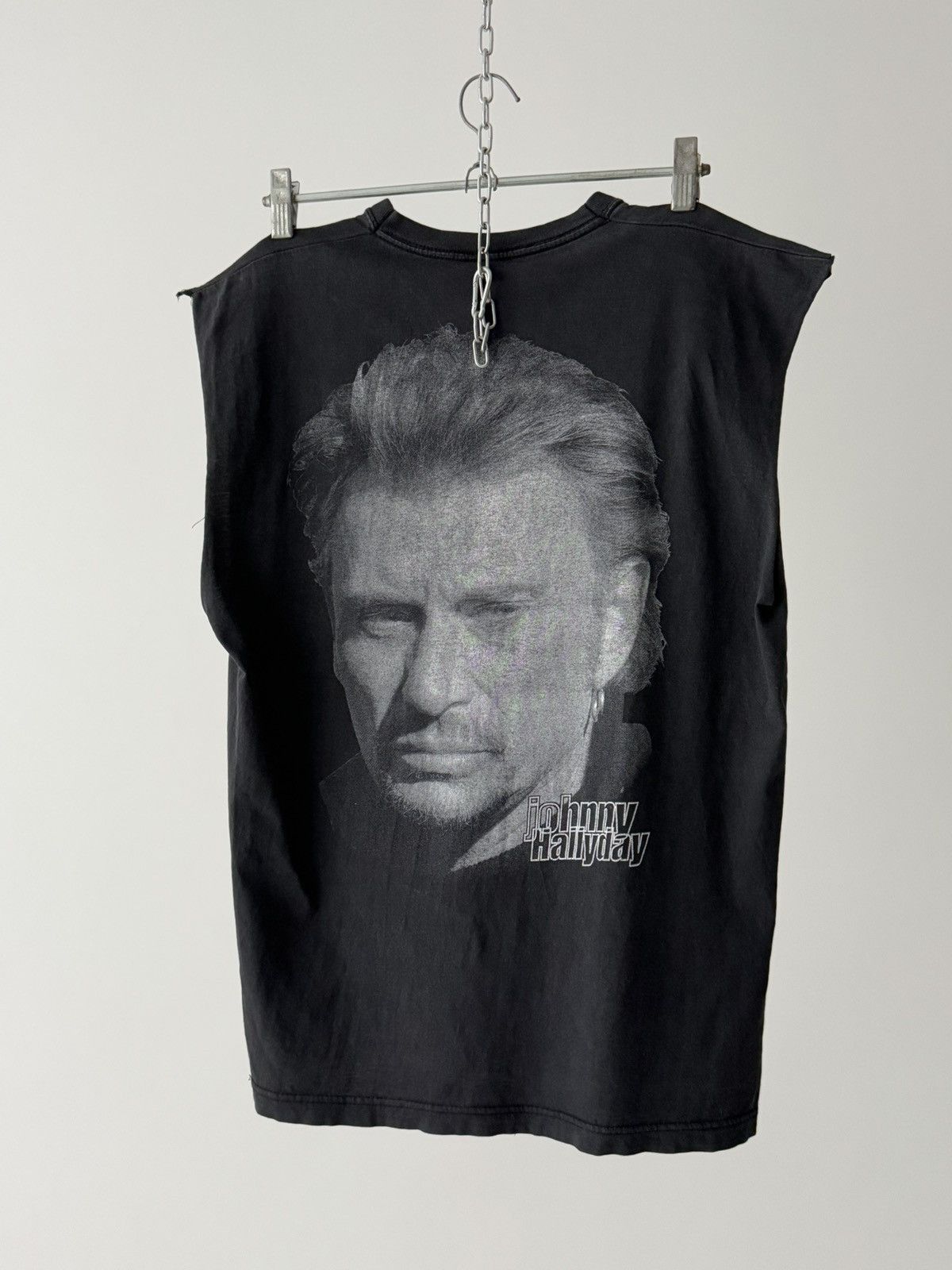 Band Tees × Vintage Vintage 2001 Johnny Hallyday Rock Band T-Shirt Size US M / EU 48-50 / 2 - 6 Thumbnail
