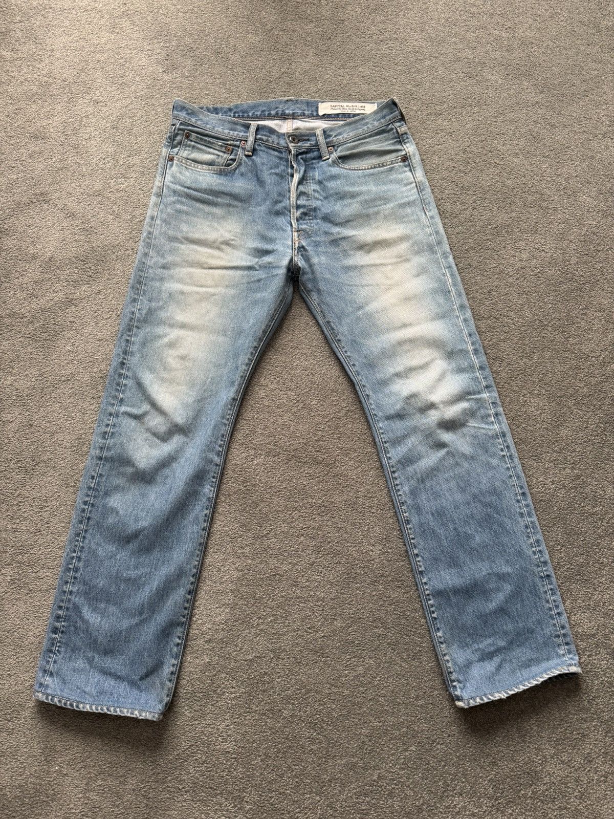 Kapital Kapital straight leg denim size 32 Size US 32 / EU 48 - 1 Thumbnail