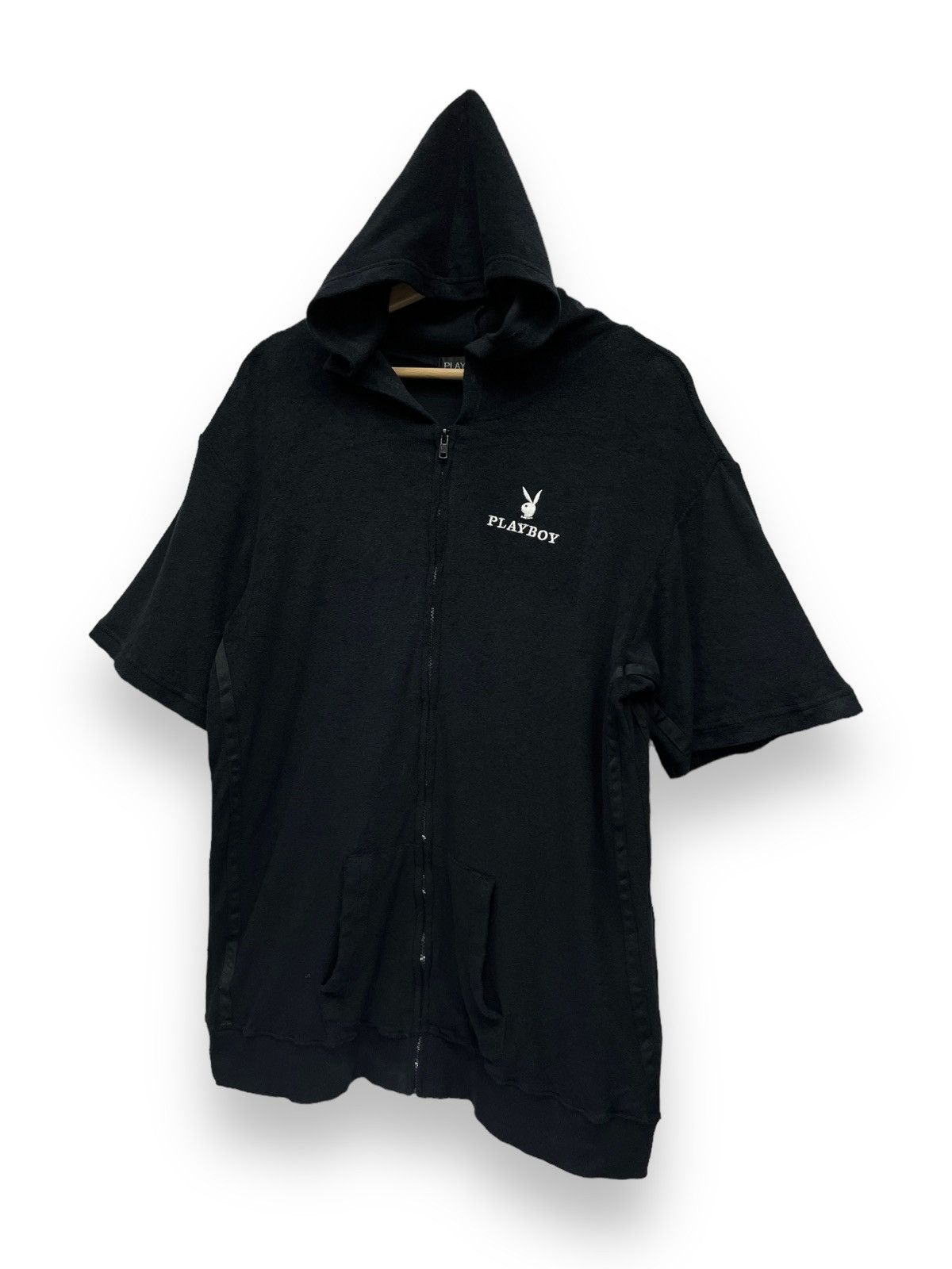 Playboy 🐰PLAYBOY x SUPERLOVERS JAPAN Short Sleeve Cotton Hoodie Size US L / EU 52-54 / 3 - 4 Thumbnail