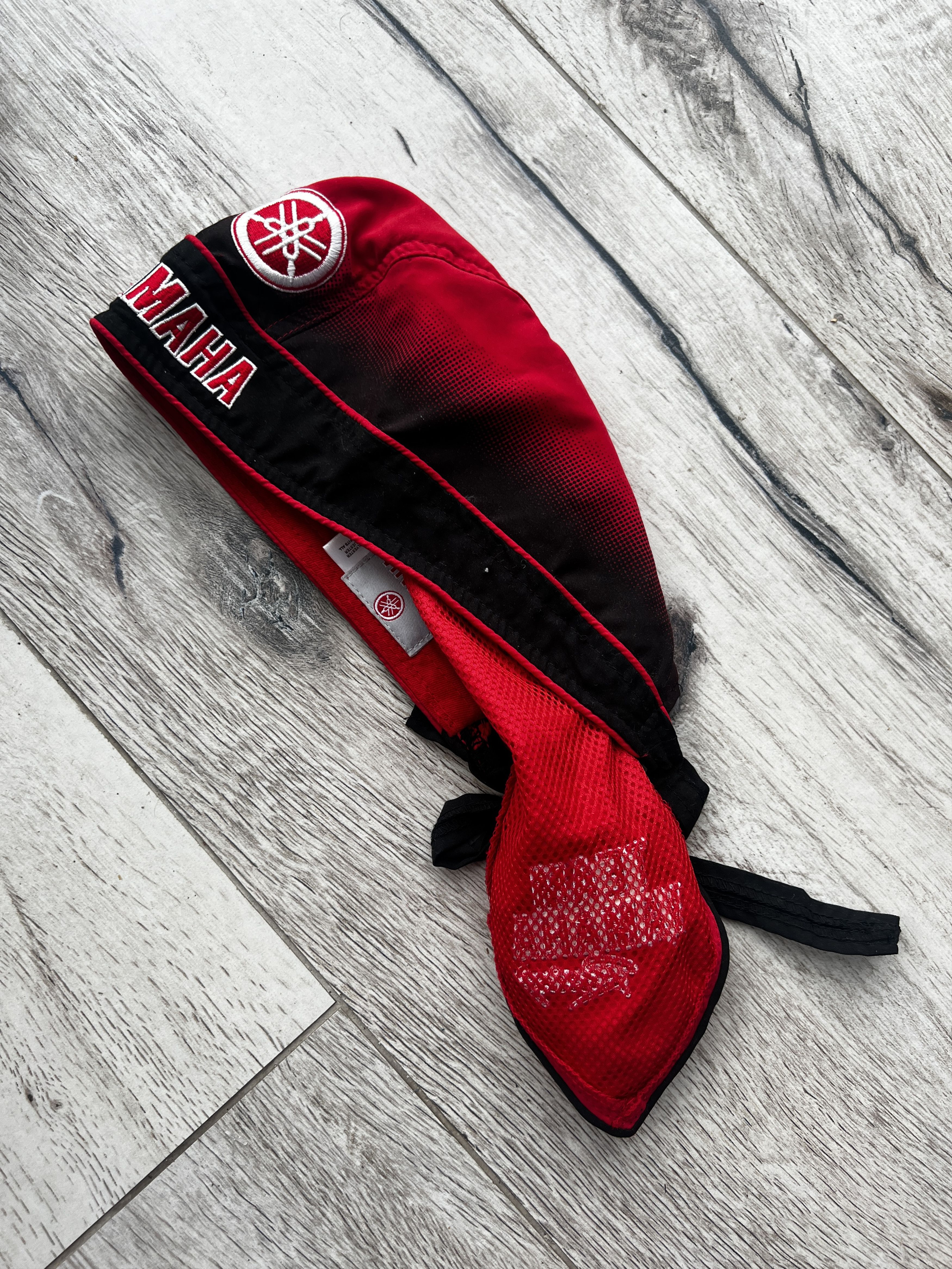 Vintage × Yamaha Vintage Yamaha Racing Bandana Biker Hat Size ONE SIZE - 6 Thumbnail