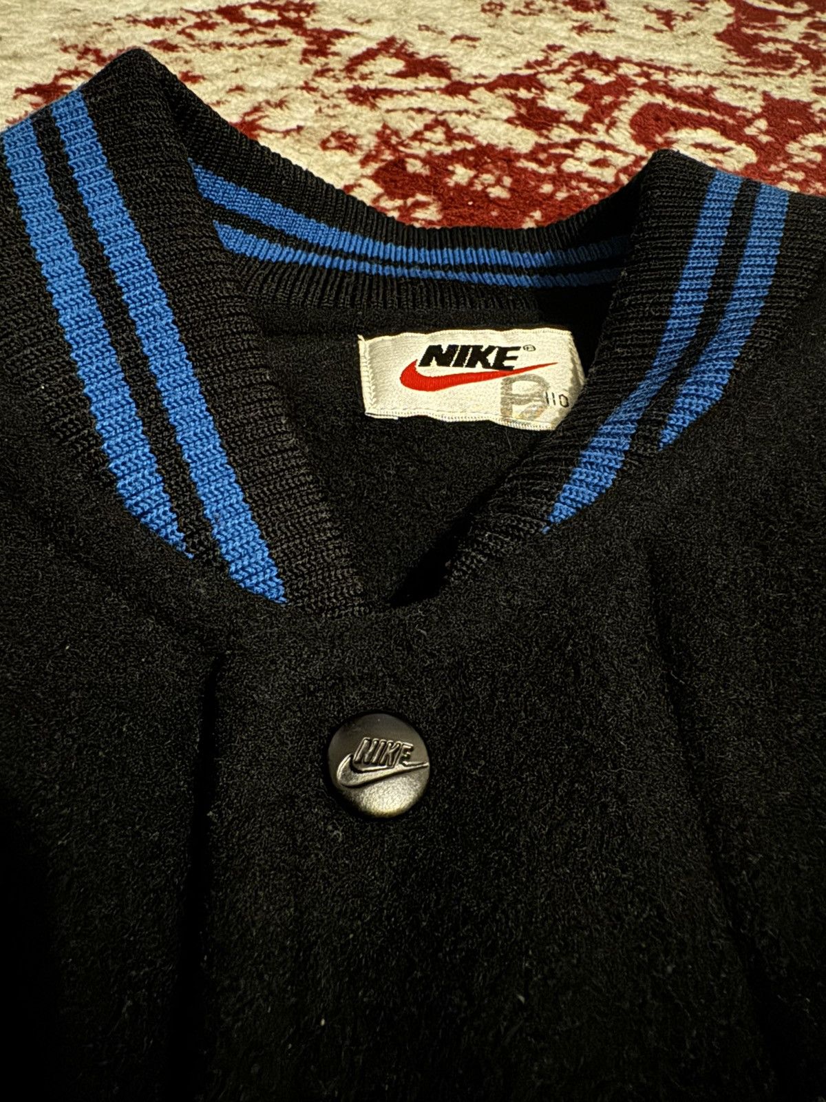 Nike × Vintage Nike Vintage Varsity Jacket Size US L / EU 52-54 / 3 - 8 Thumbnail