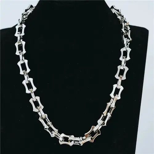Jewelry Stainless Steel Chain Necklace Size ONE SIZE - 1 Thumbnail