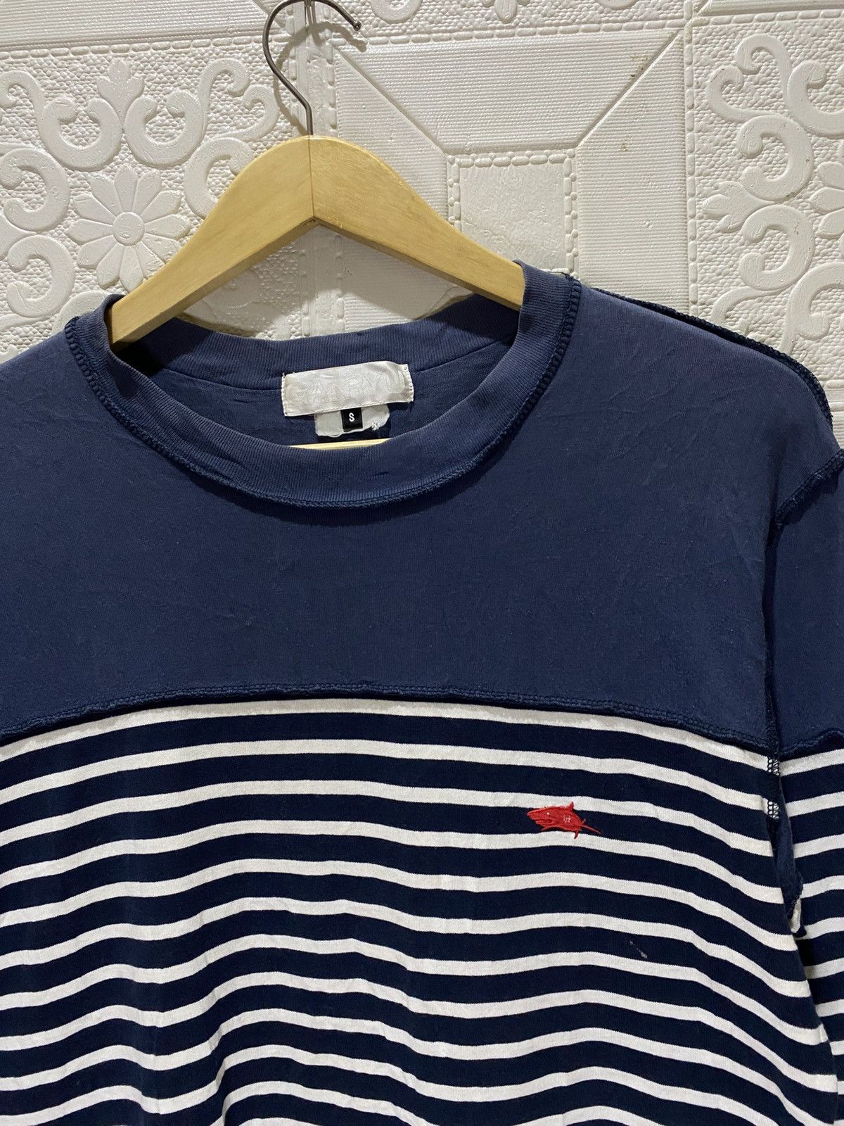 Ganryu GANRYU By Comme Des Garcons Stripe Longslaave Size US S / EU 44-46 / 1 - 2 Thumbnail