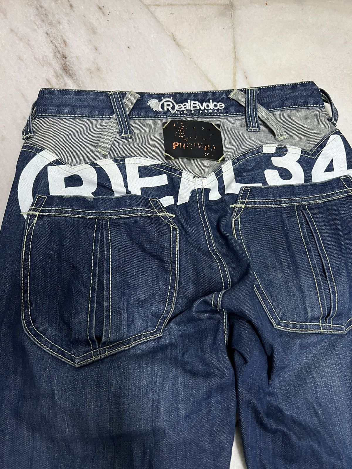 If Six Was Nine × Japanese Brand REAL BVOICE JEANS VERY RARE Size US 29 - 9 Thumbnail