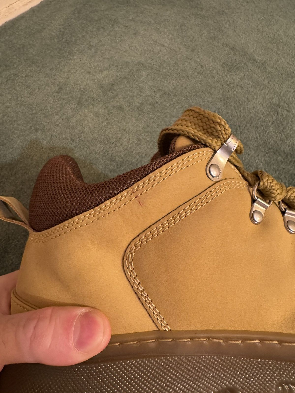 Burberry Suede Boots with Barbed Wire Size US 11 / EU 44 - 10 Thumbnail