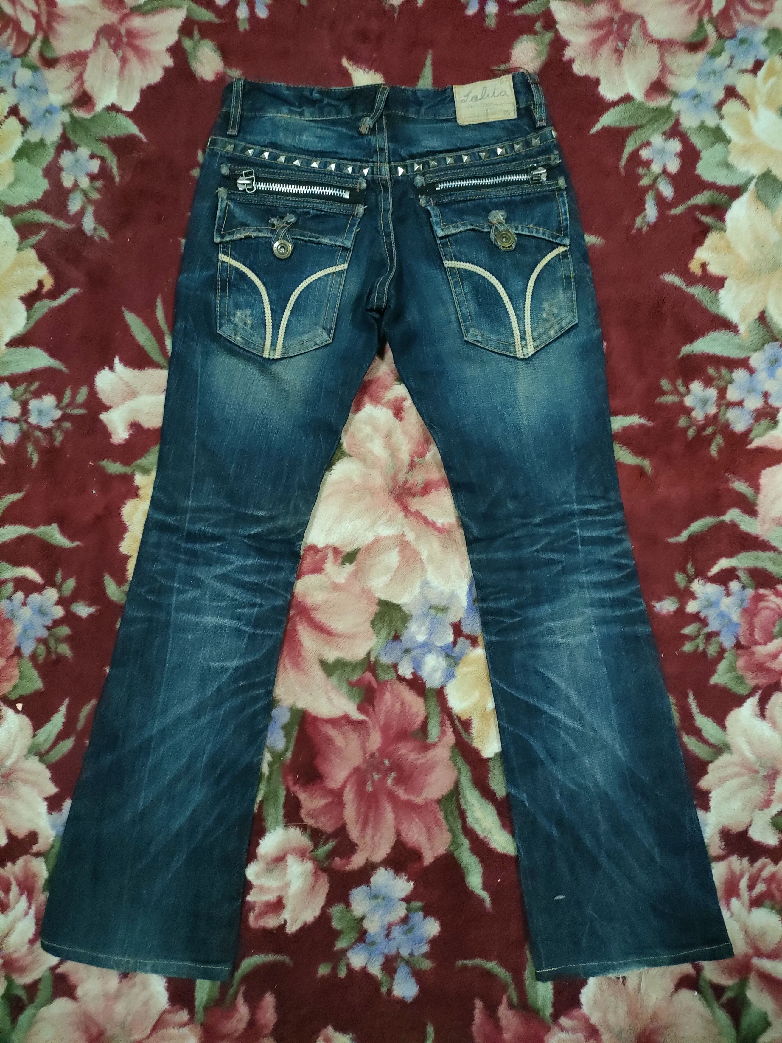 If Six Was Nine × Japanese Brand × Vintage Vintage Lolita Jeans X Yoshitomo Nara Size US 31 - 4 Thumbnail