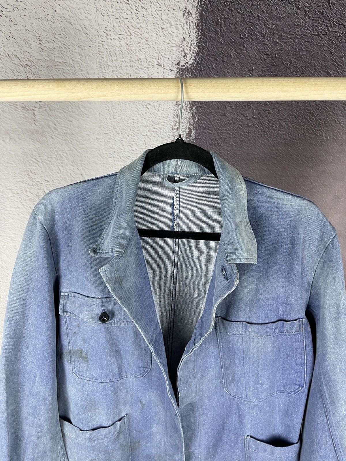 Vintage True Vintage 70s Sanfor Kuso distressed used work jacket Size US S / EU 44-46 / 1 - 10 Thumbnail
