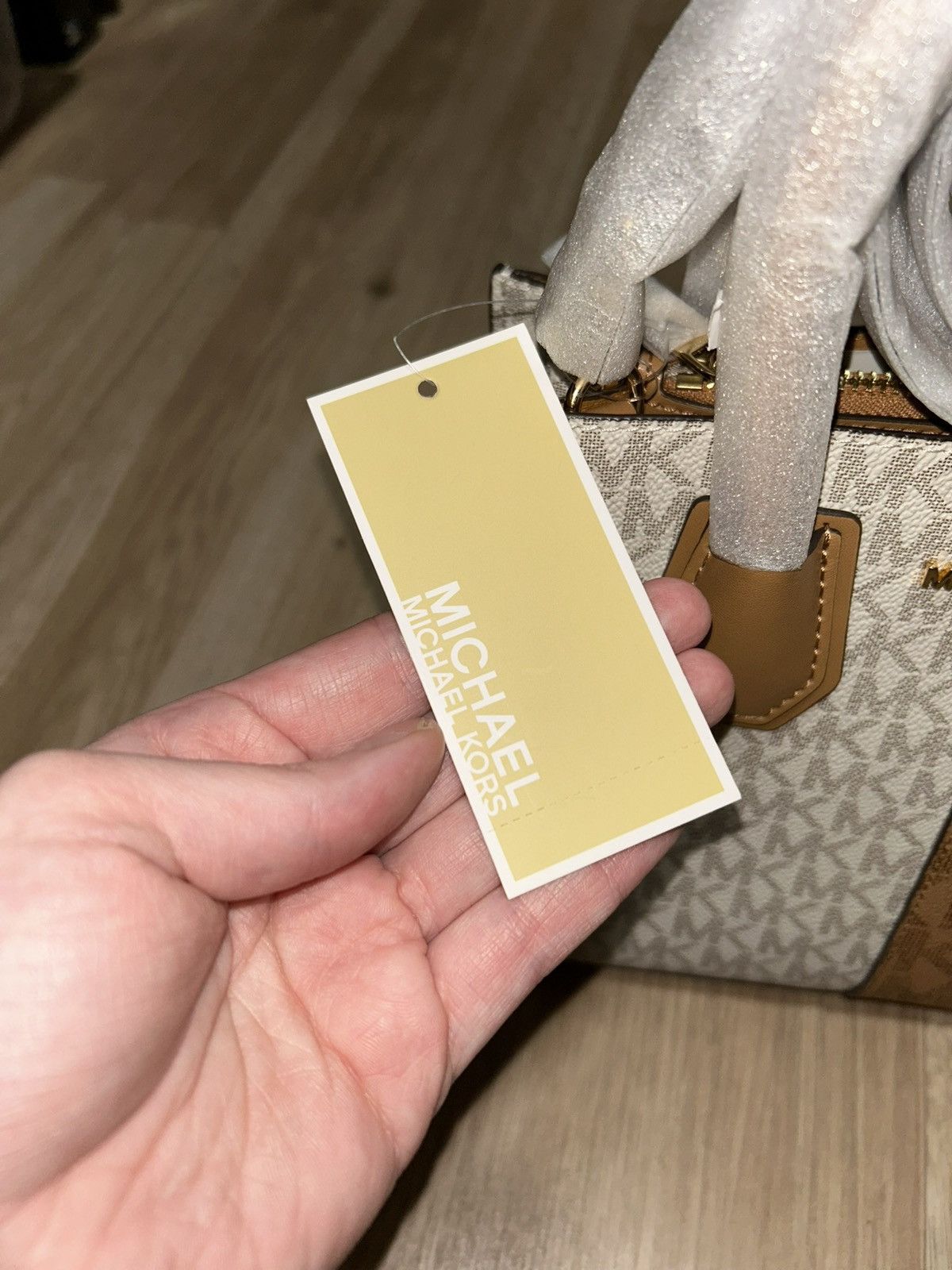 Michael Kors Michael Kors Two-Tone Mercer Bag Size ONE SIZE - 6 Thumbnail