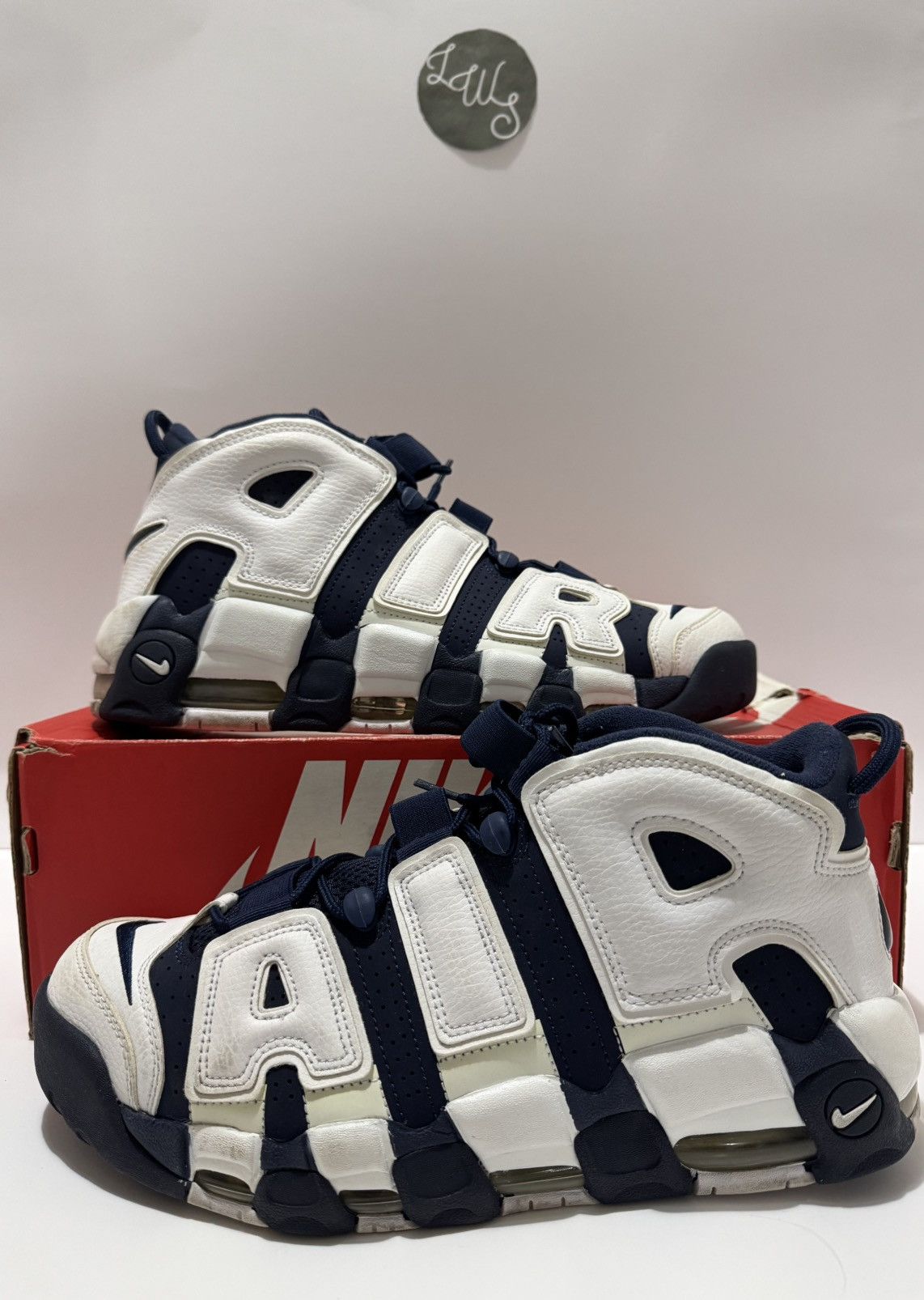Nike Nike Air More Uptempo “Olympic” (2016) Size US 10.5 / EU 43-44 - 2 Thumbnail