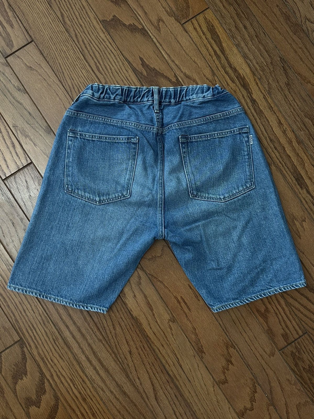 Bape Shark Denim Shorts Size US 32 / EU 48 - 2 Thumbnail