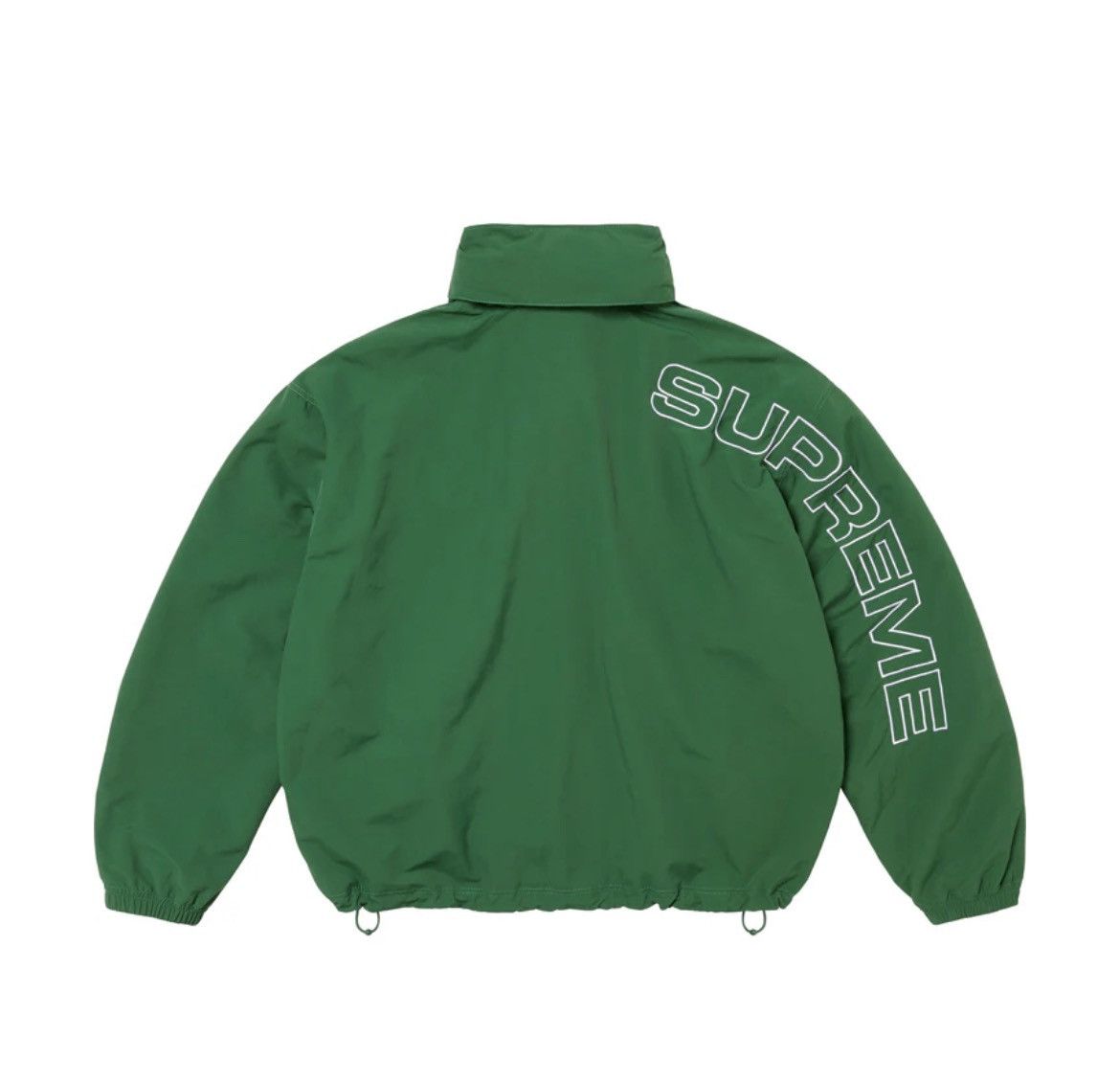 Supreme Spellout Embroidered Track Jacket