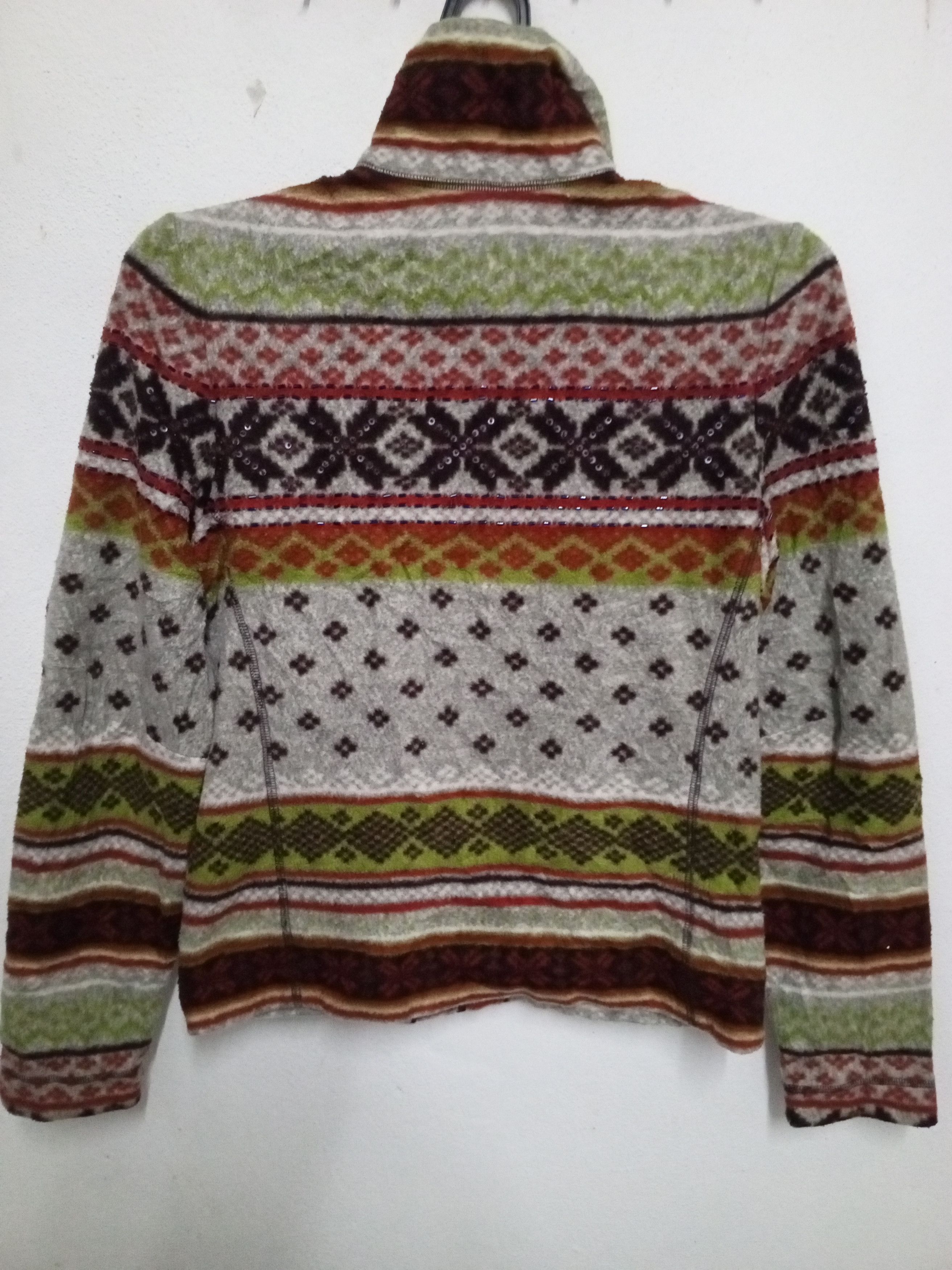 Vivienne Tam 🔥RARE ITEM🔥VIVIENNE TAM FLEECE JACKET MULTICOLOR Size S / US 4 / IT 40 - 8 Thumbnail