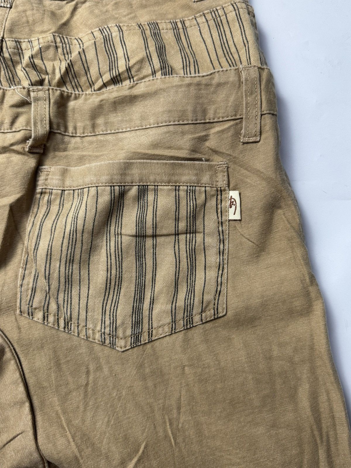 If Six Was Nine × Japanese Brand × Le Grande Bleu (L.G.B.) Double waist cargo pants japanese style Size US 29 - 5 Thumbnail