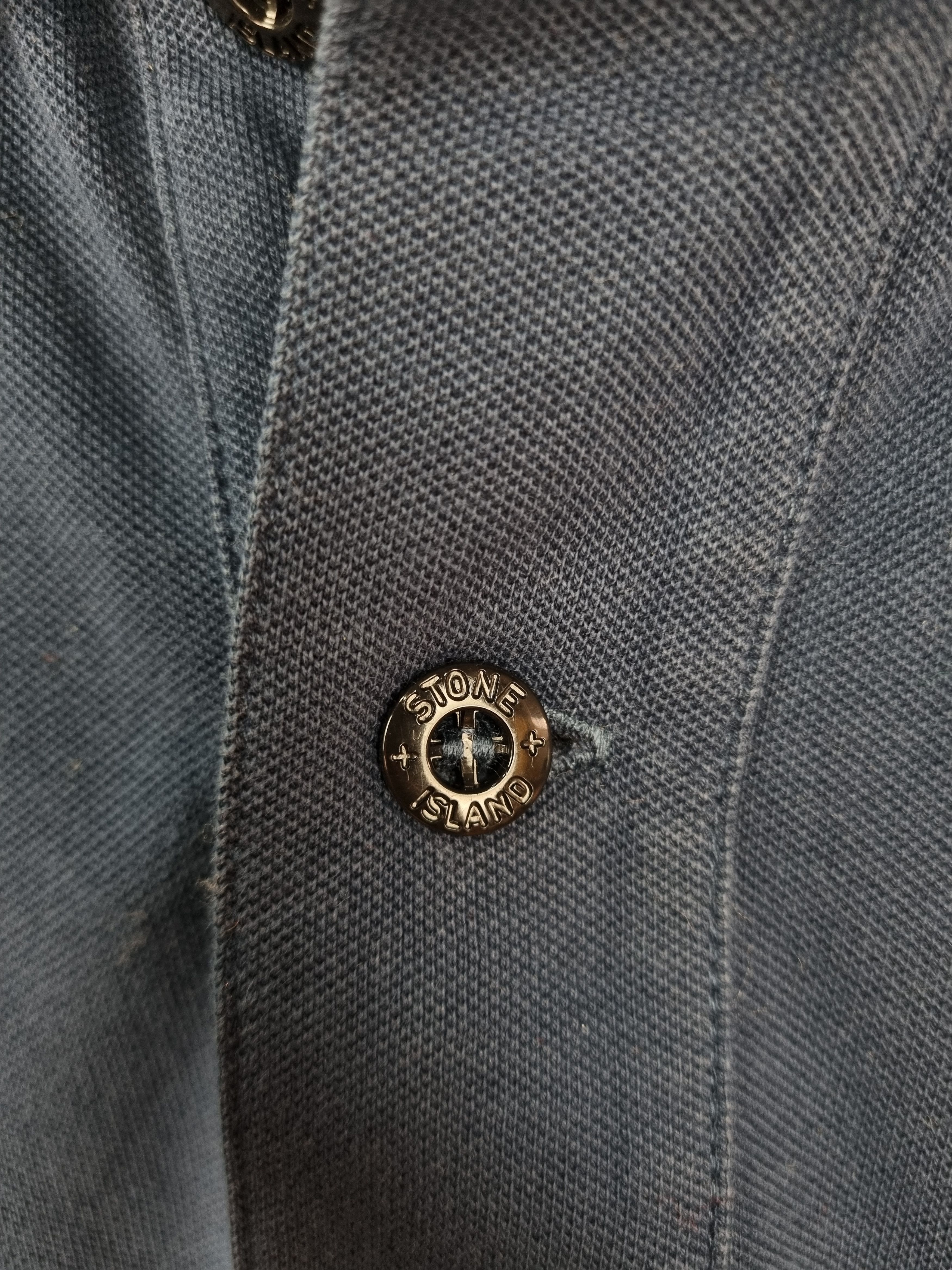 Stone Island × Vintage Stone Island Faded Polo Size US M / EU 48-50 / 2 - 4 Thumbnail