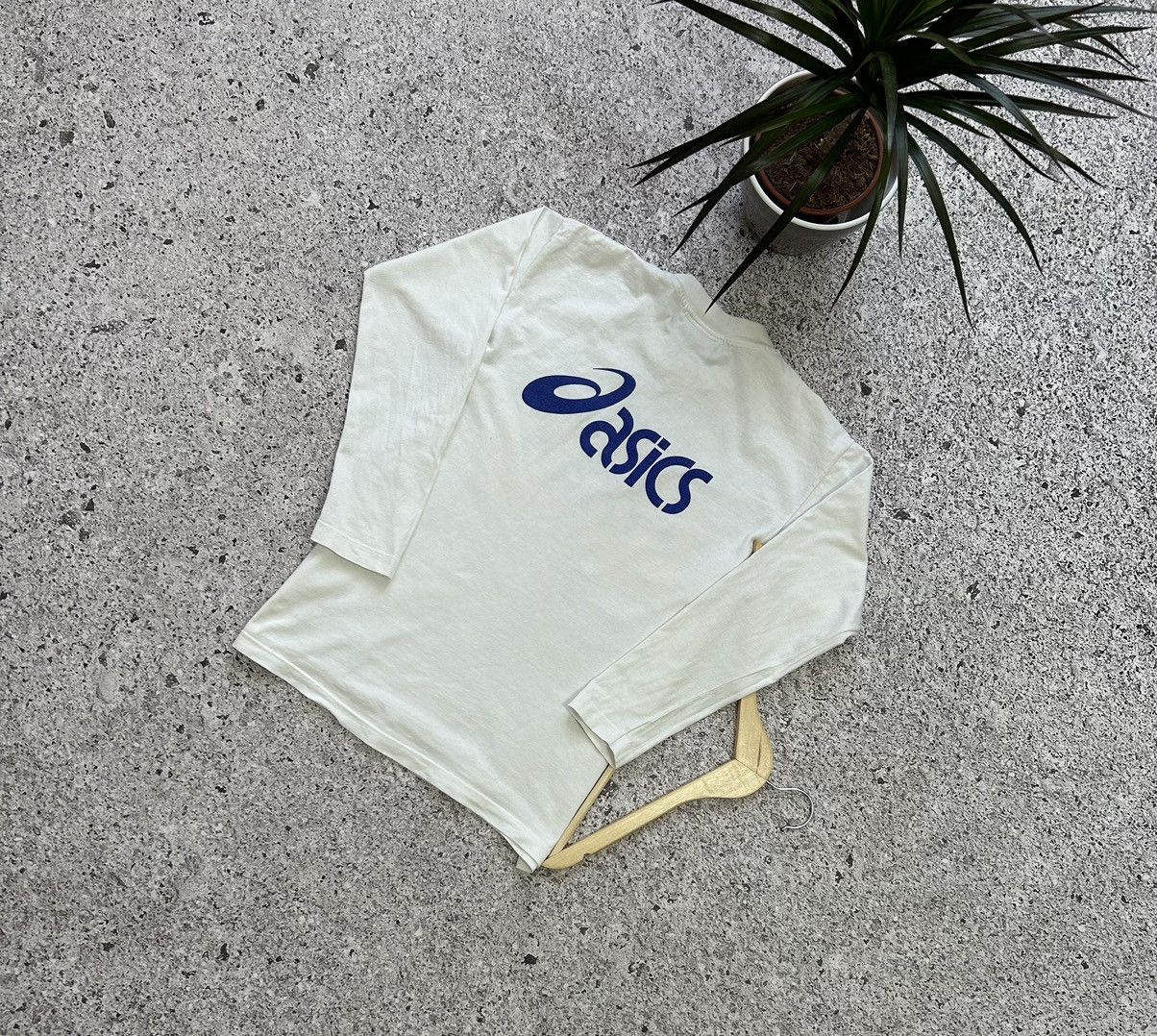 Asics × Japanese Brand × Vintage Vintage 90s 1999 ASICS The Flora London Marathon T-Shirt Size US S / EU 44-46 / 1 - 2 Thumbnail
