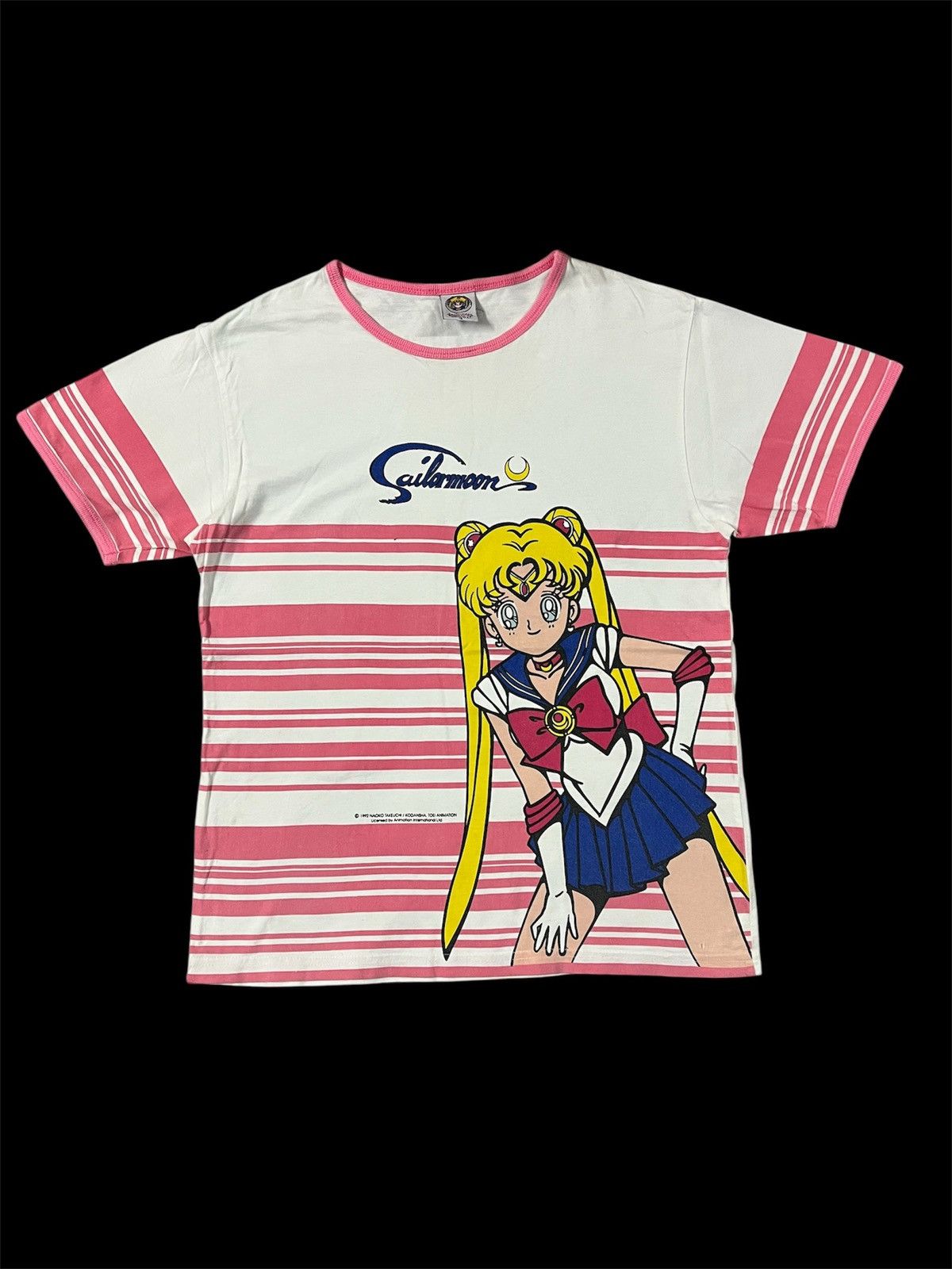 Cartoon Network × Vintage Vintage Sailormoon Crop Top Tshirt For Ladies Size S / US 4 / IT 40 - 1 Thumbnail
