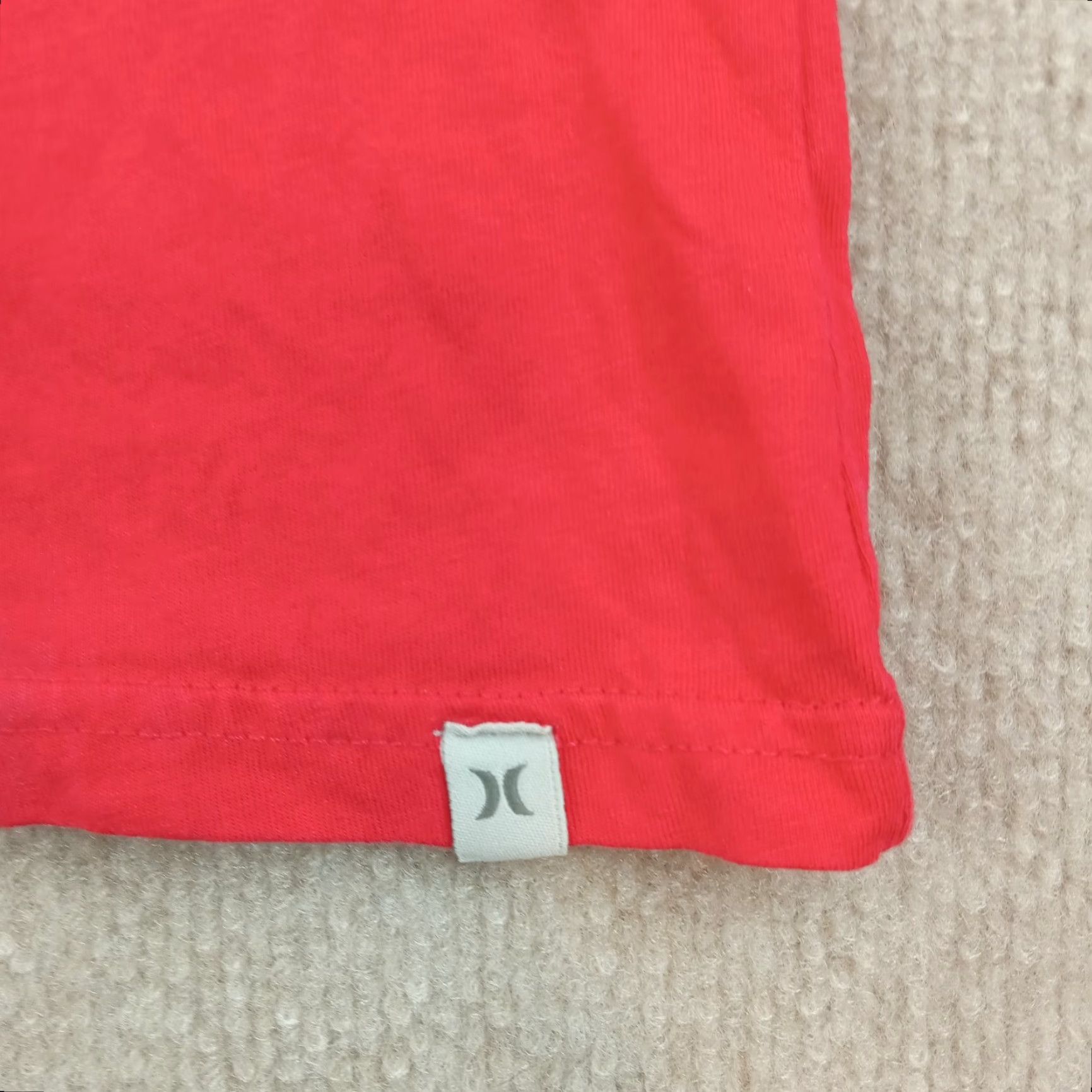 Hurley Hurley Mens Large Red Short Sleeve Crew Neck Logo T-Shirt Cotton Casual Outdoors Size US L / EU 52-54 / 3 - 7 Thumbnail