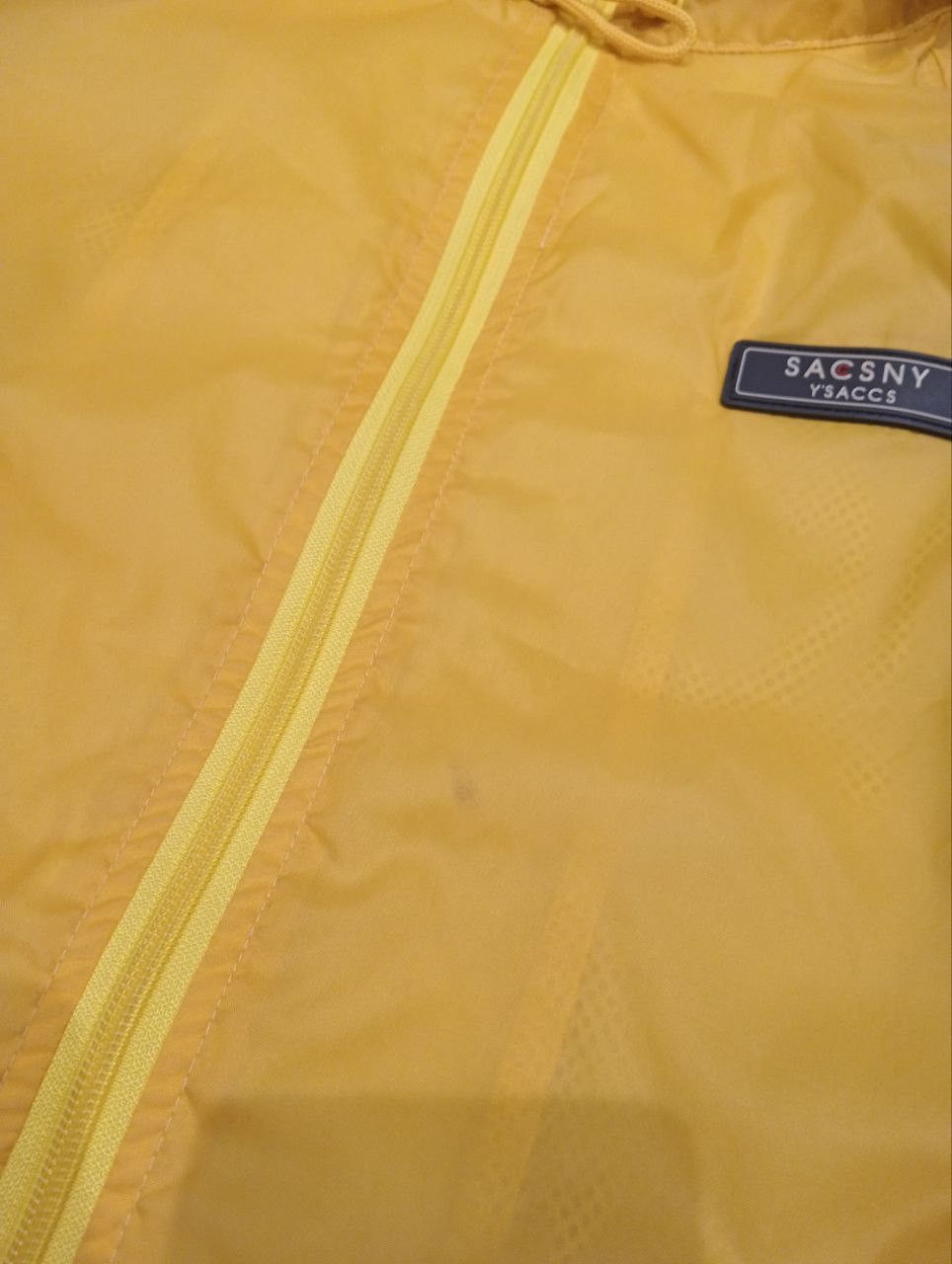 Yohji Yamamoto SACSNY Y'SACCS YOHJI YAMAMOTO WINDBREALER JACKET - YELLOW Size US XL / EU 56 / 4 - 9 Thumbnail