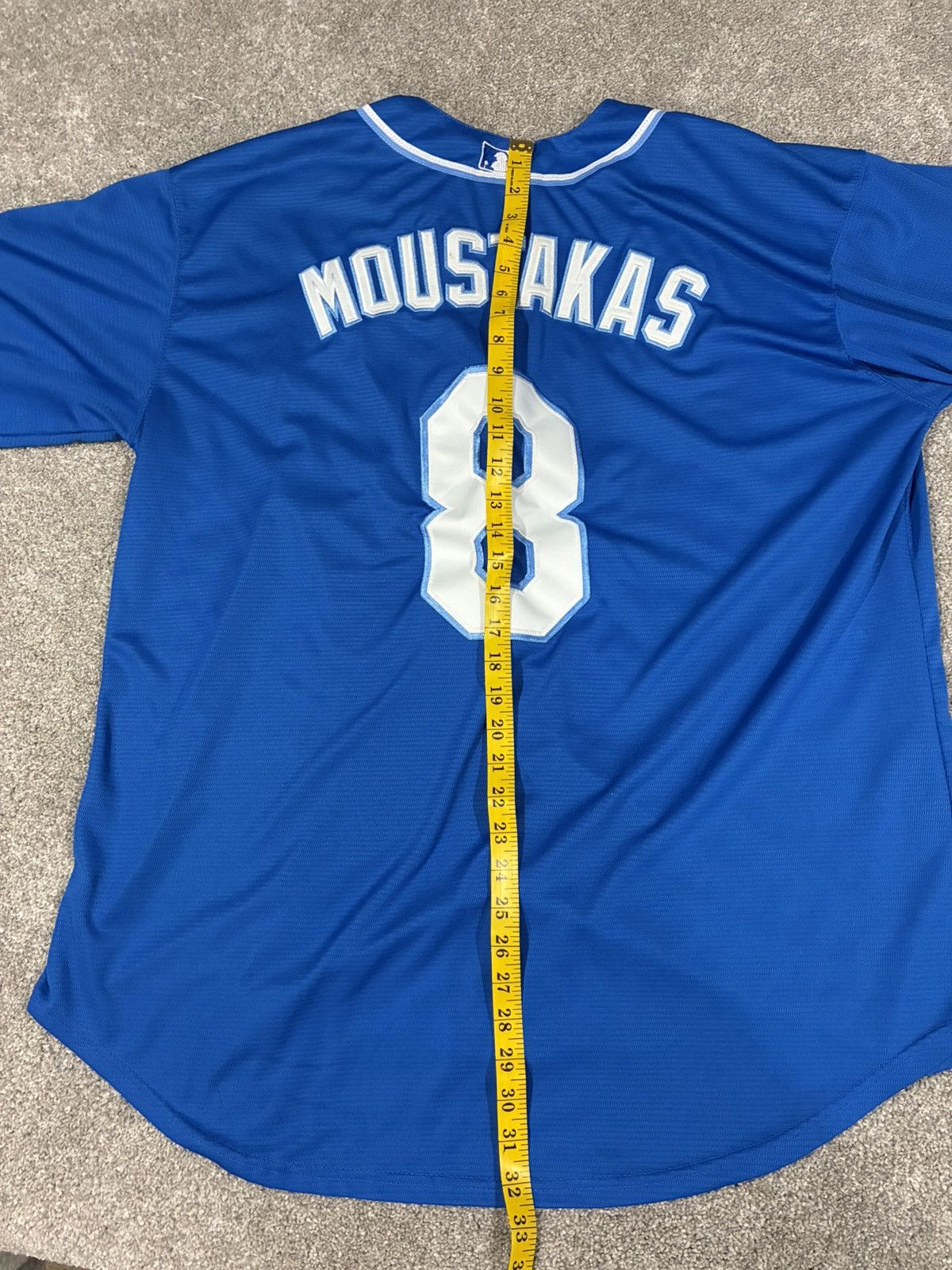 Majestic Moustakas 2015 World Series Champions KC Royals Sz 2XL Size US XXL / EU 58 / 5 - 10 Thumbnail