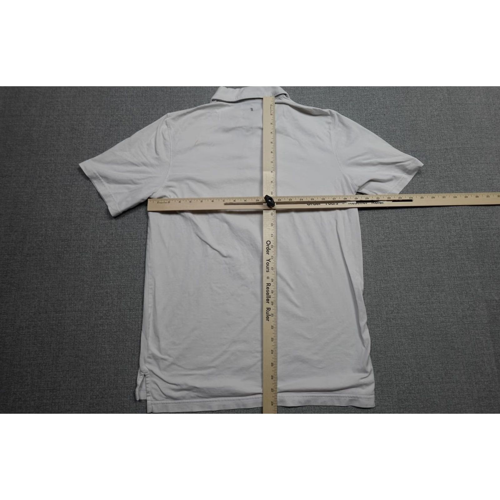 Vintage Stitch Polo Shirt Mens Small White Short Sleeve Giza Cotton Casual Classic Size US S / EU 44-46 / 1 - 6 Thumbnail